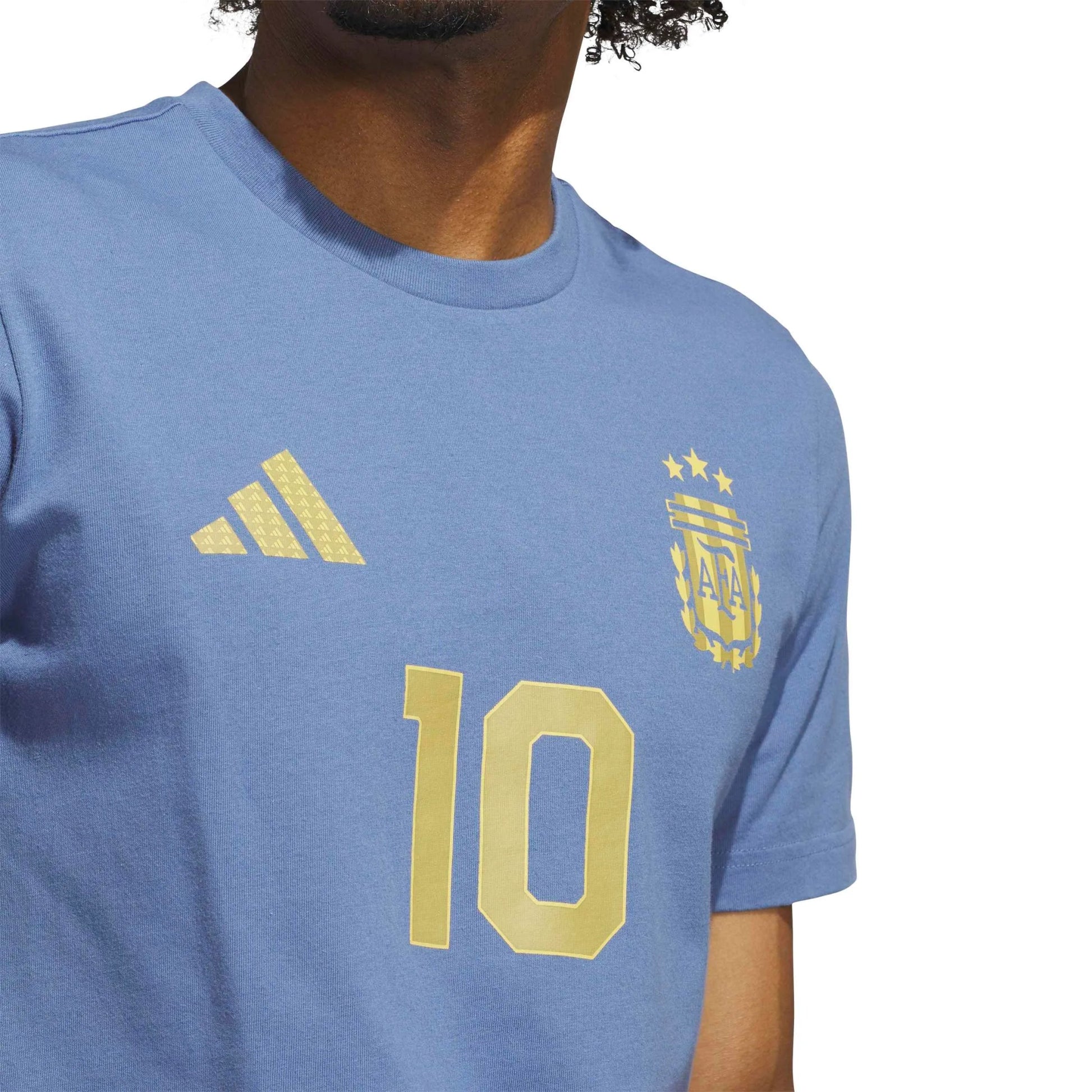 2026 Argentina Men's Messi Name And Number Tee Adidas