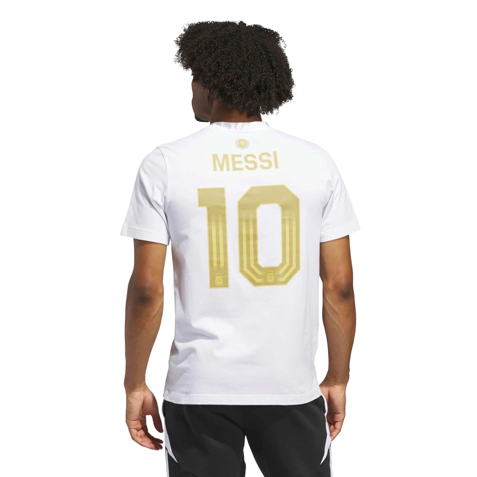 2026 Argentina Men's Messi Name And Number Tee Adidas