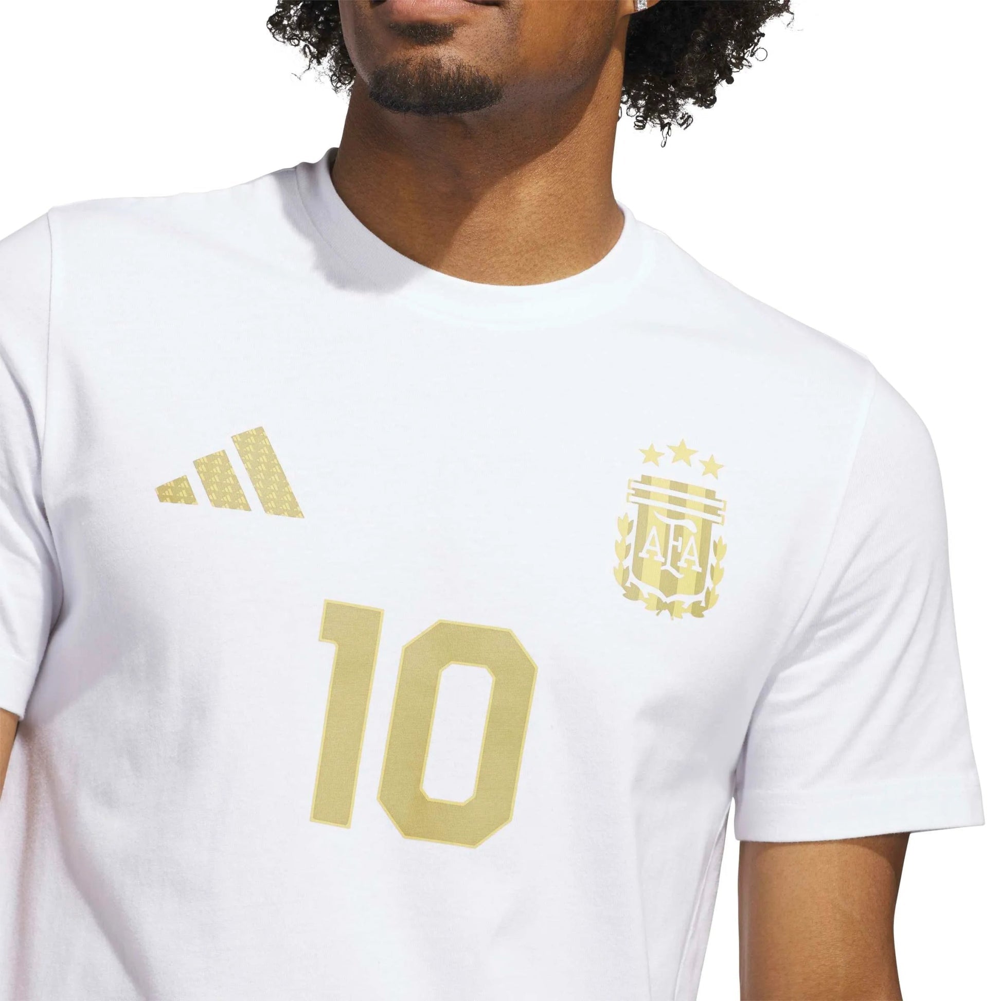 2026 Argentina Men's Messi Name And Number Tee Adidas
