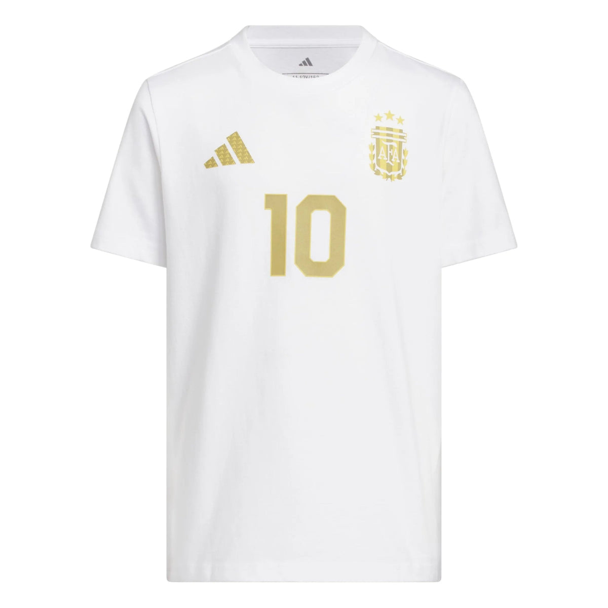 2026 Argentina Youth Messi Name And Number Tee Adidas