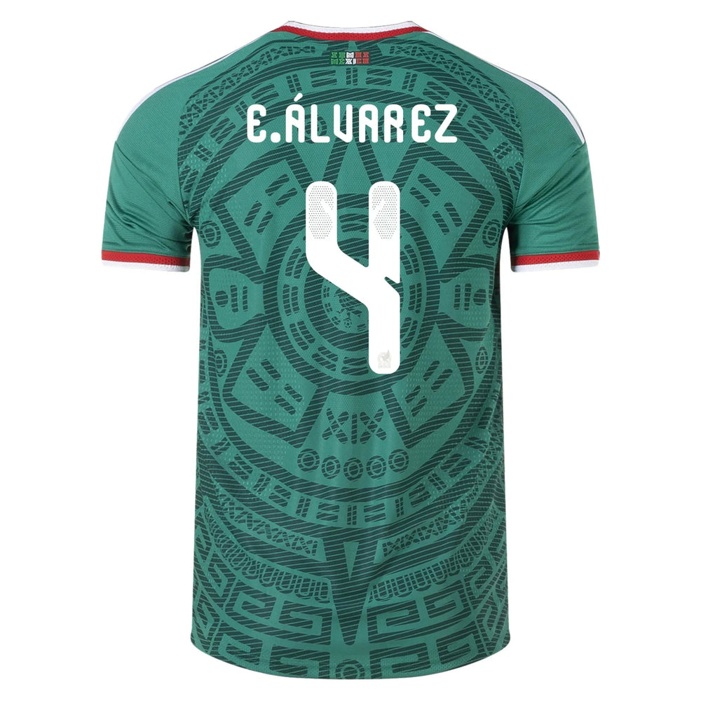 2026 Mexico Men's Authentic Home Soccer Jersey Adidas