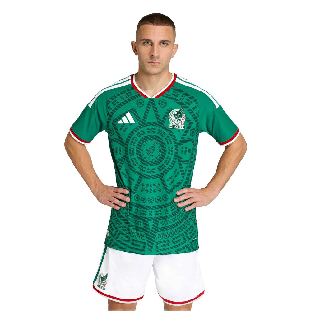 2026 Mexico Men's Authentic Home Soccer Jersey Adidas
