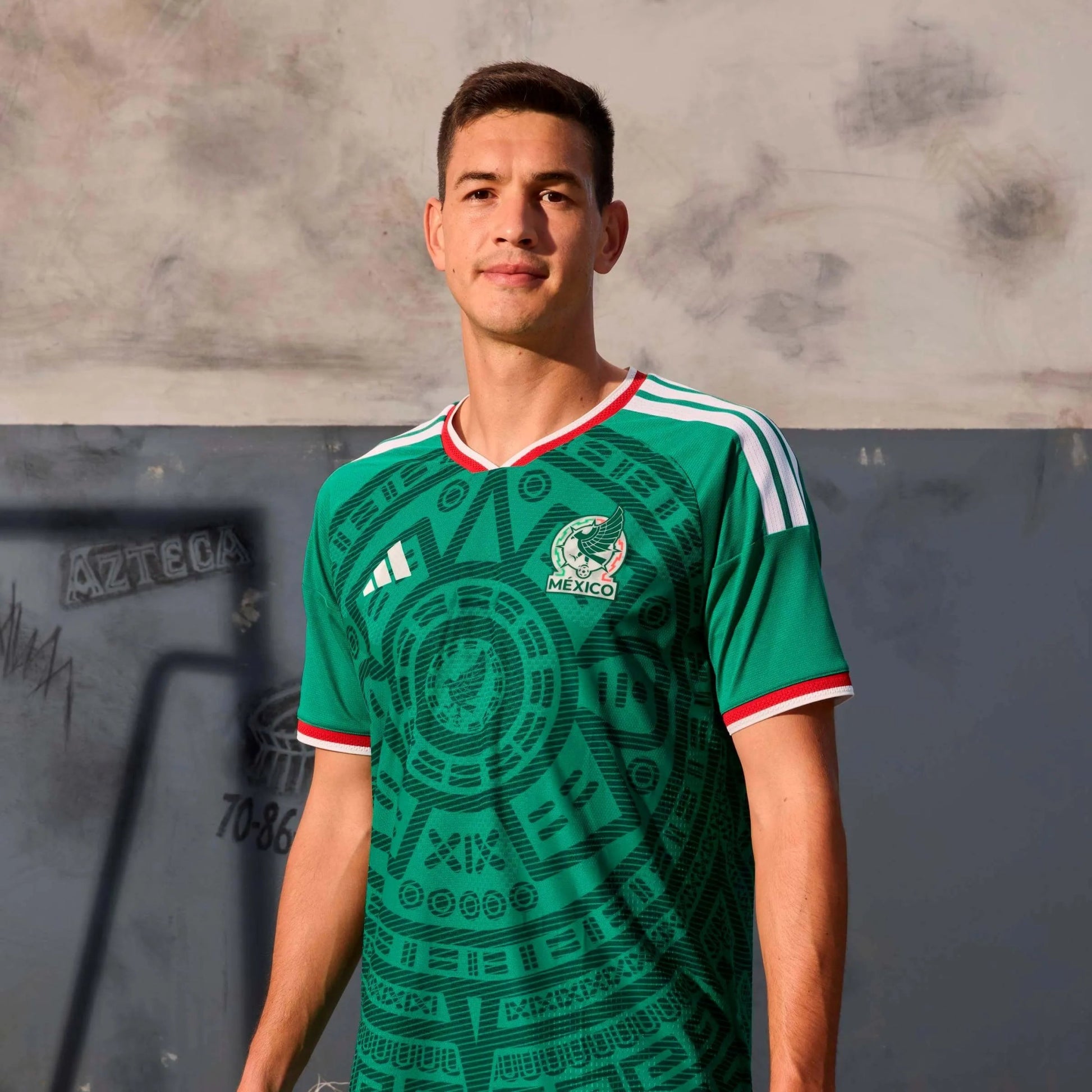 2026 Mexico Men's Authentic Home Soccer Jersey Adidas
