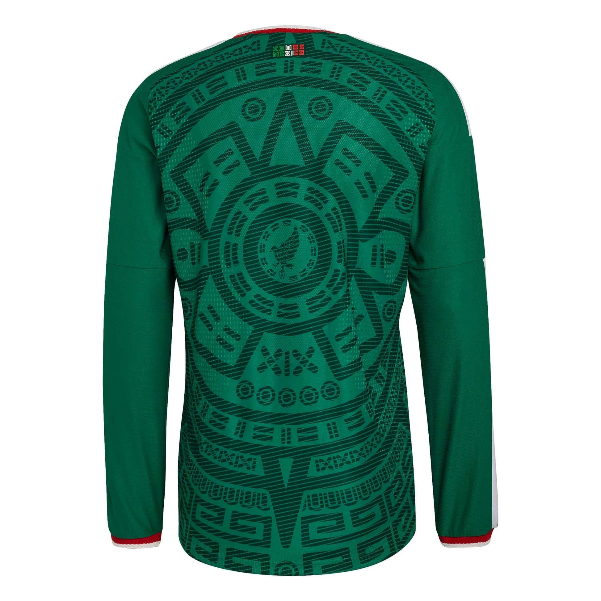 2026 Mexico Men's Authentic Home Long-Sleeve Soccer Jersey Adidas