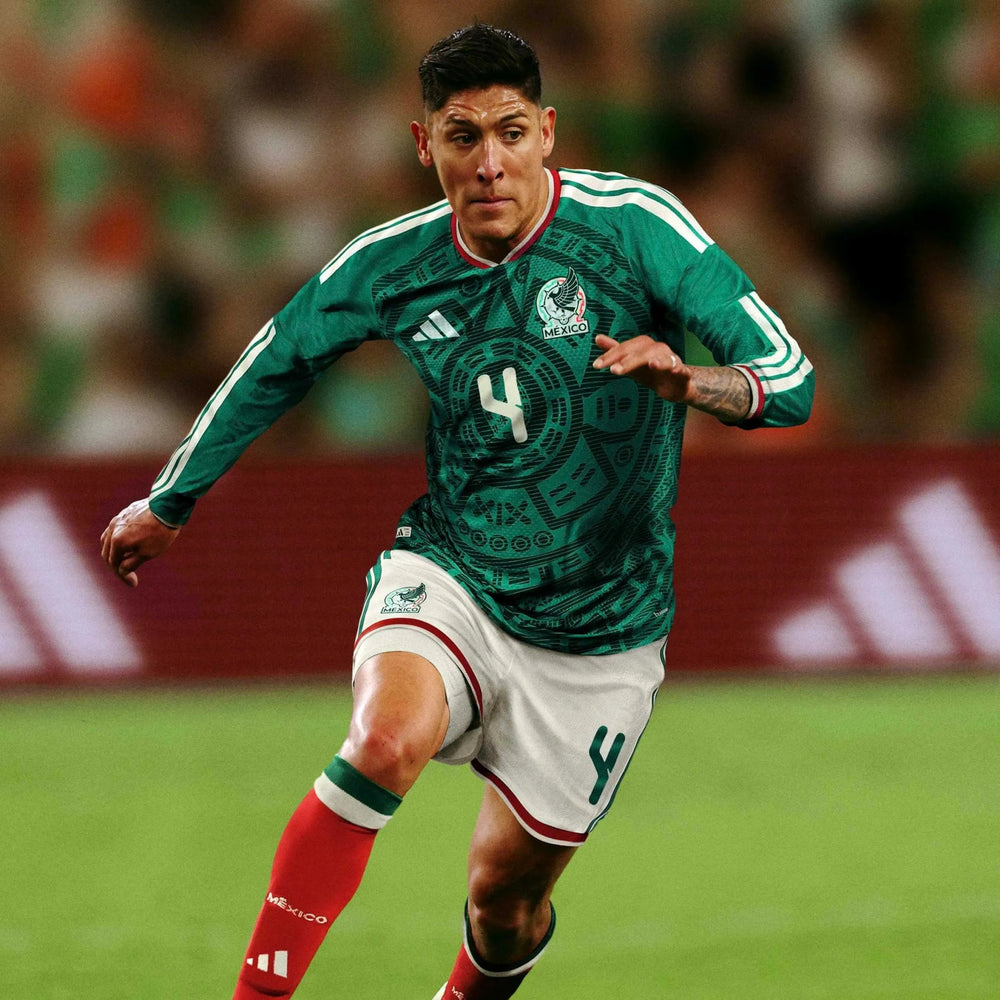 2026 Mexico Men's Authentic Home Long-Sleeve Soccer Jersey Adidas