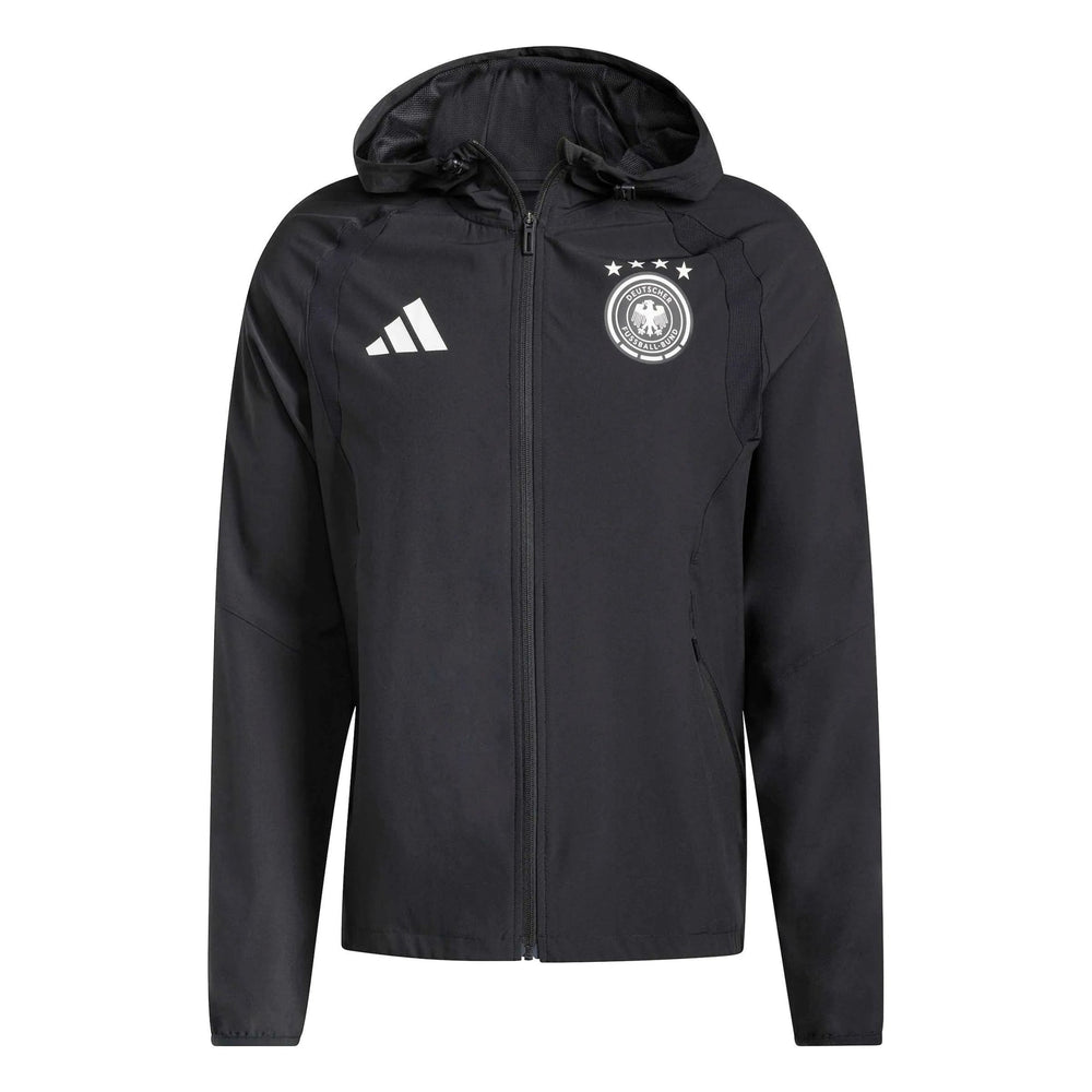 2026 Germany Men's Tiro Travel Full Zip Windbreaker Adidas