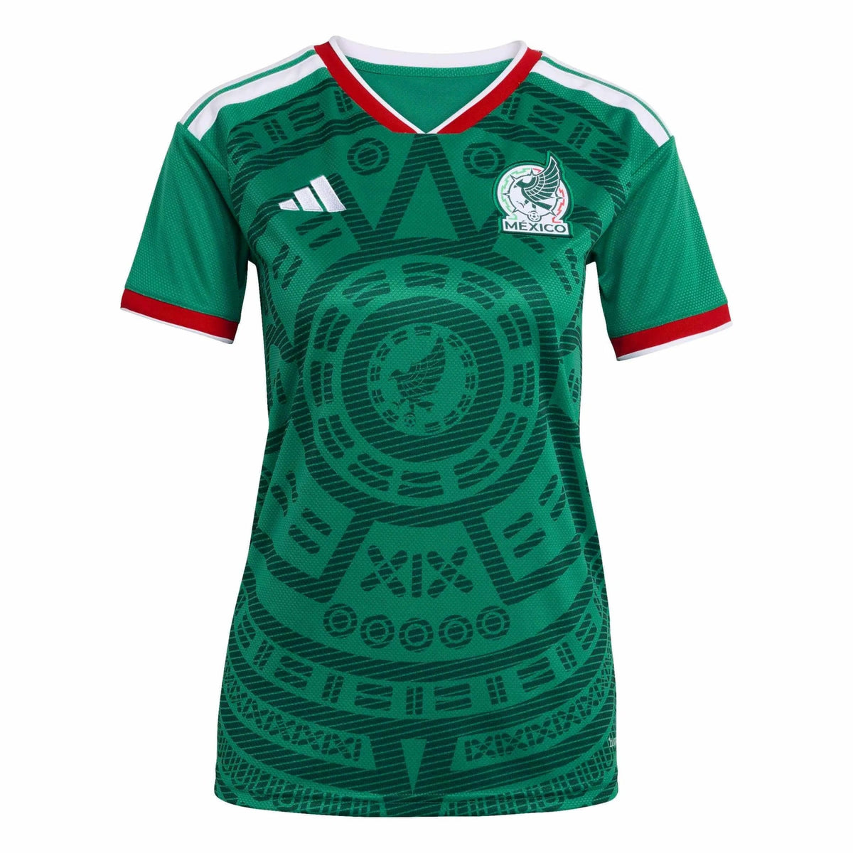 2026 Mexico Women's Stadium Home Soccer Jersey Adidas
