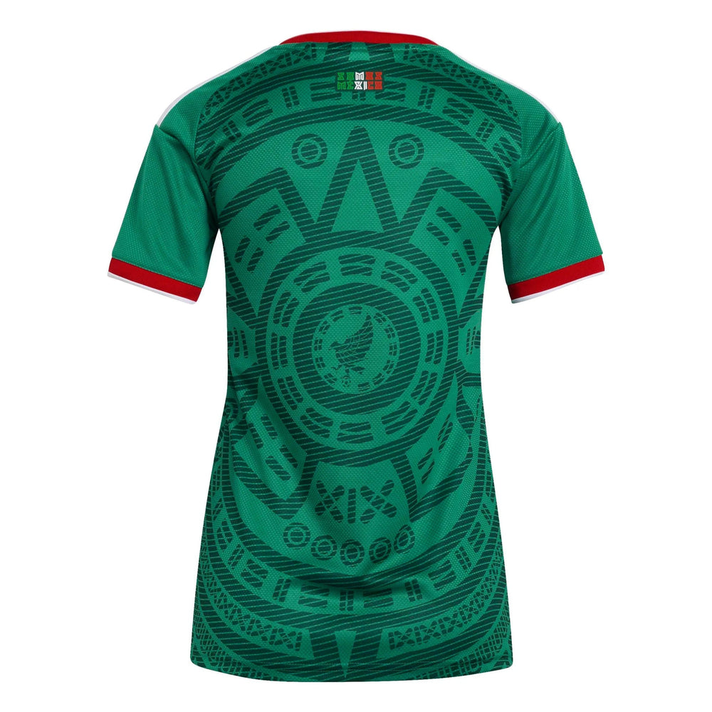 2026 Mexico Women's Stadium Home Soccer Jersey Adidas