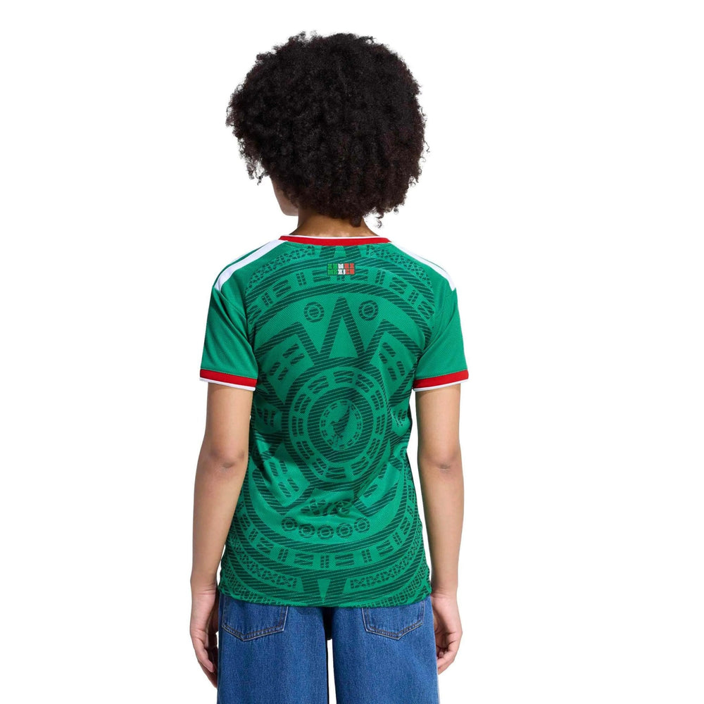 2026 Mexico Women's Stadium Home Soccer Jersey Adidas