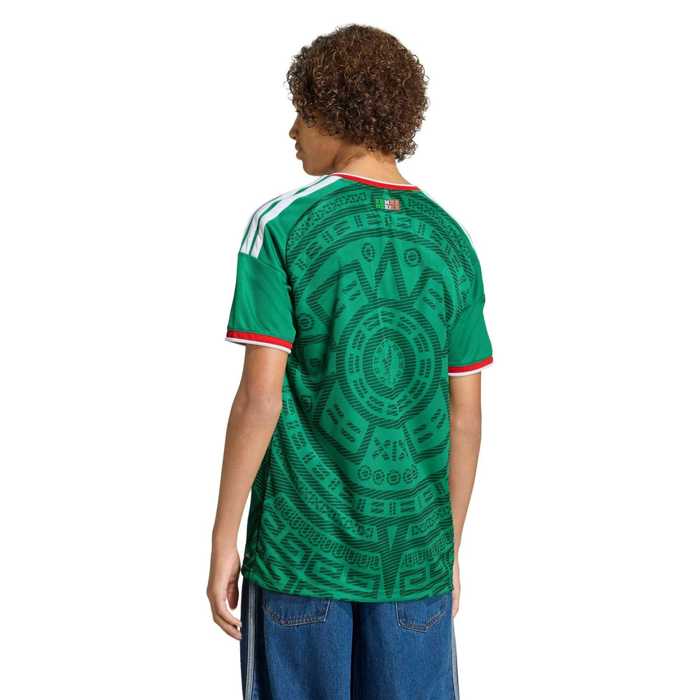 2026 Mexico Youth Stadium Home Soccer Jersey Adidas