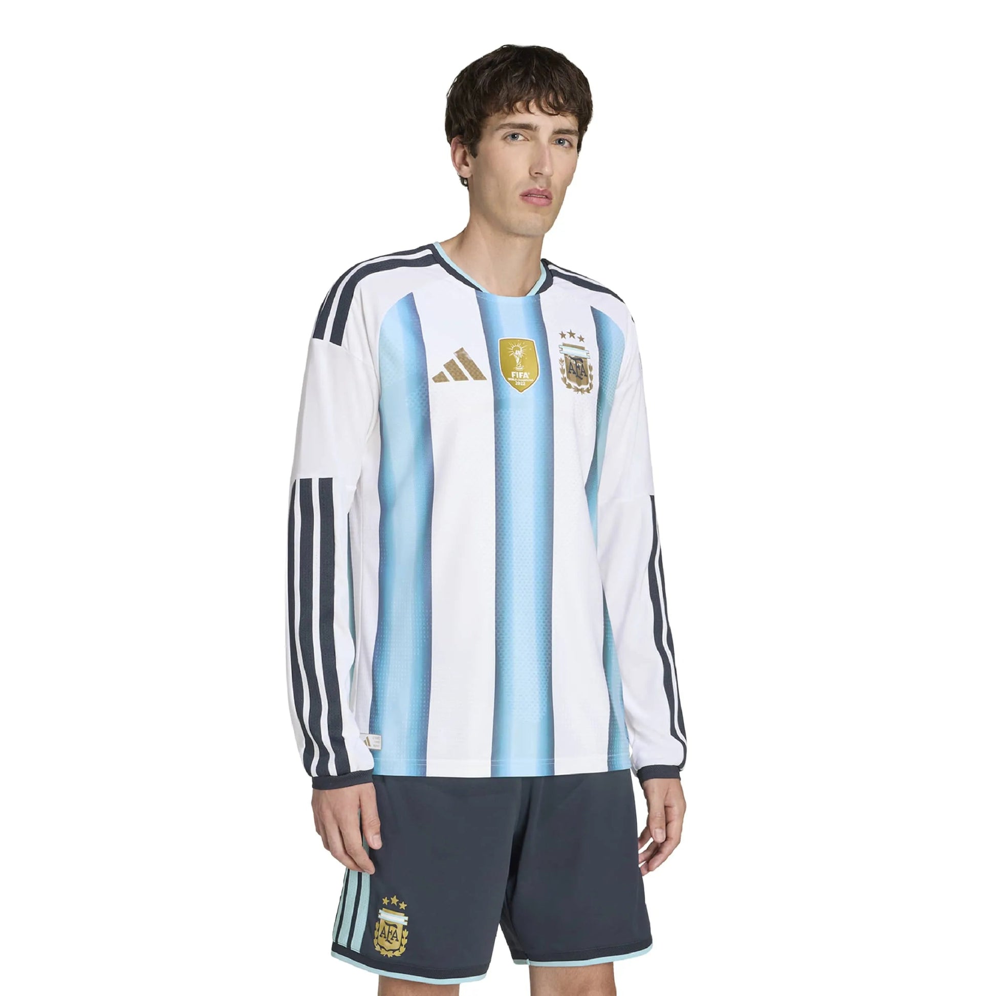 2026 Argentina Men's Authentic Home Long-Sleeve Soccer Jersey Adidas
