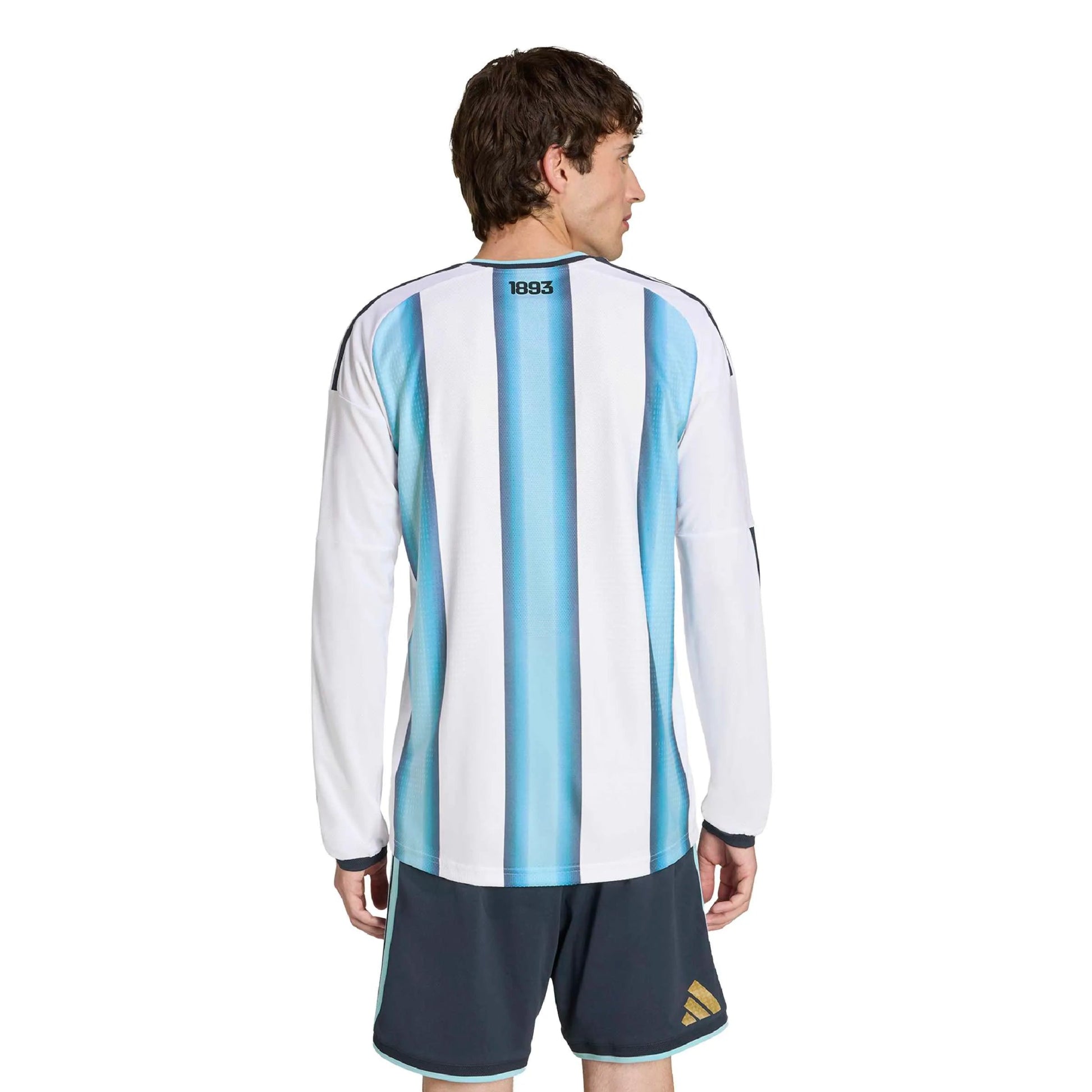 2026 Argentina Men's Authentic Home Long-Sleeve Soccer Jersey Adidas