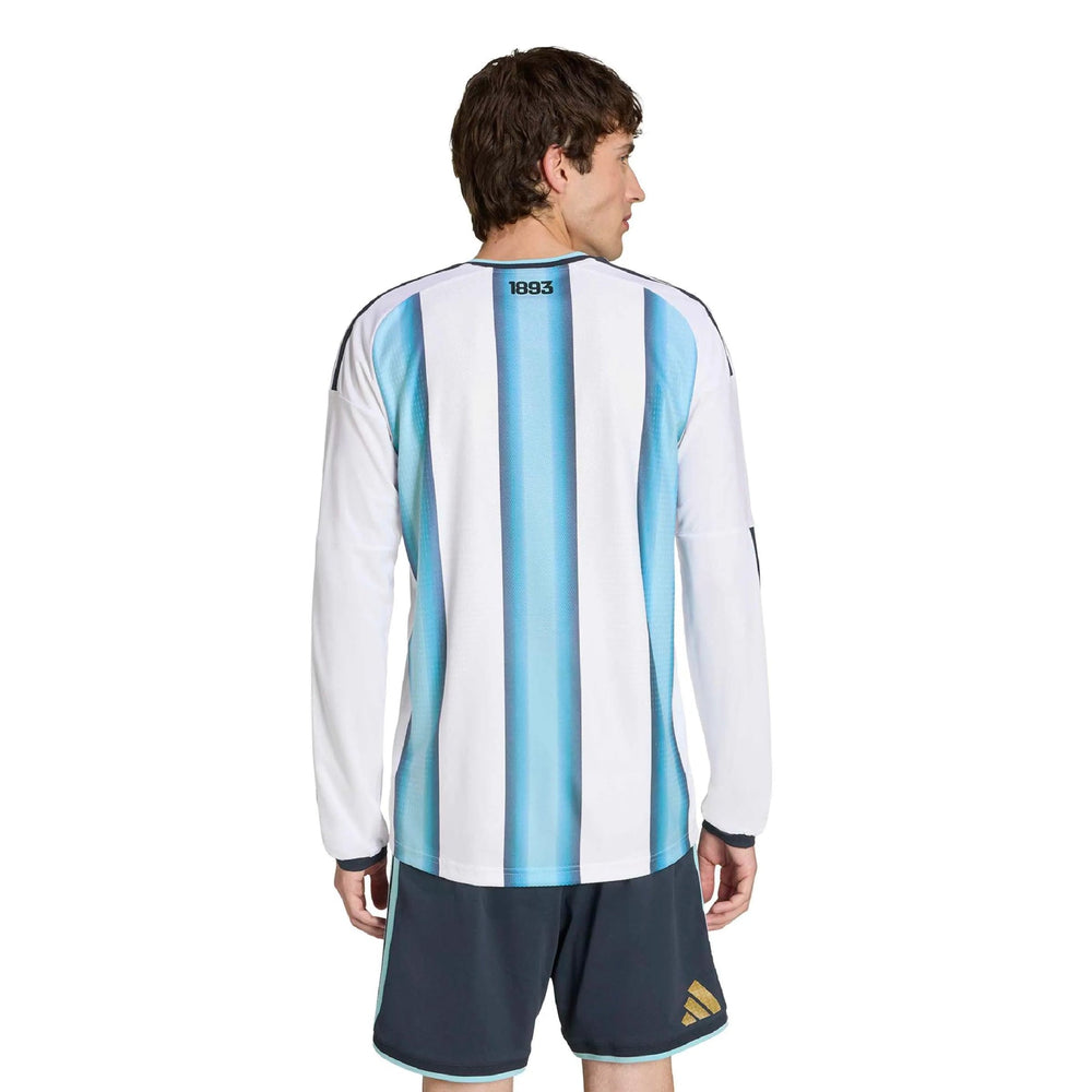 2026 Argentina Men's Authentic Home Long-Sleeve Soccer Jersey Adidas