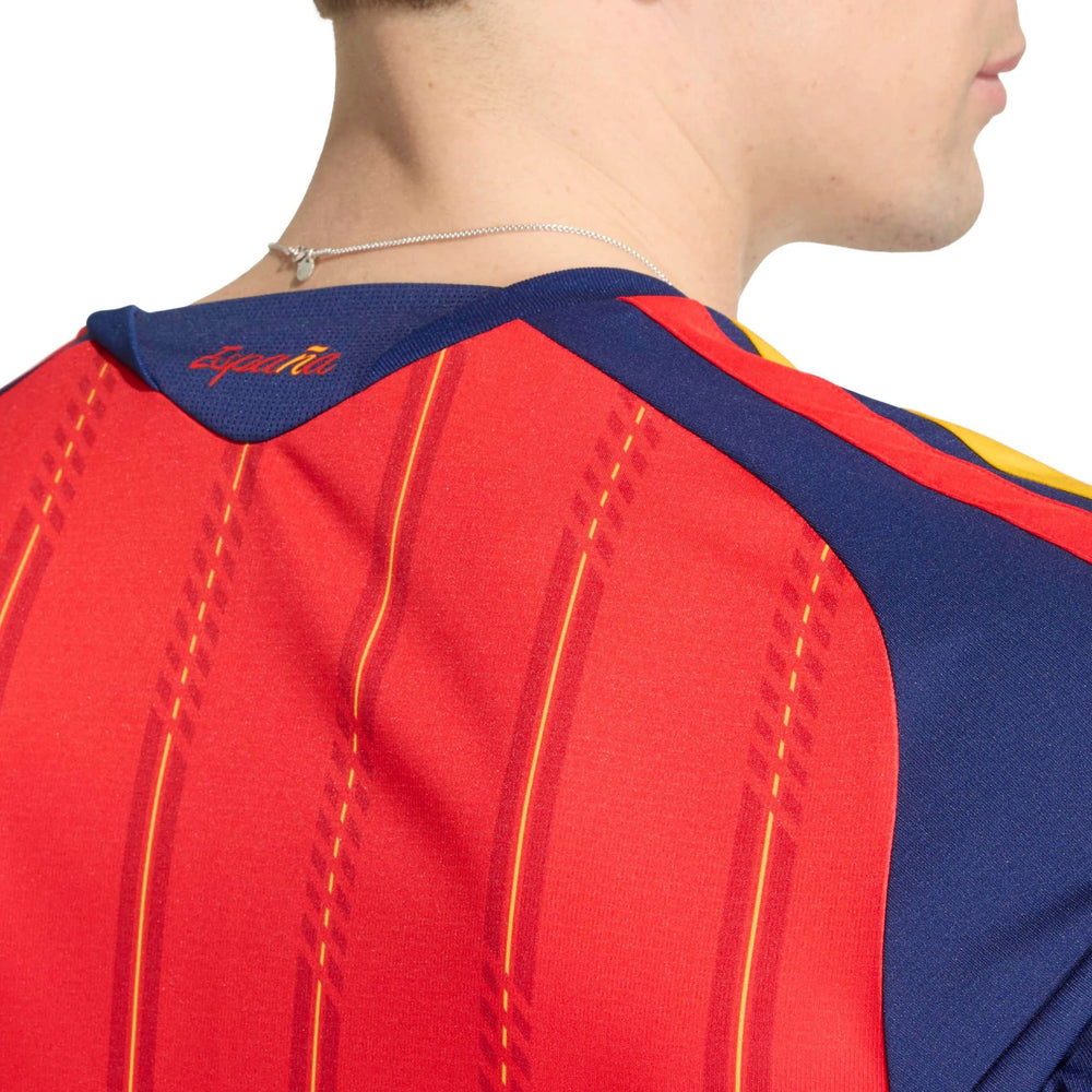 2026 Spain Men's Stadium Home Soccer Jersey Adidas