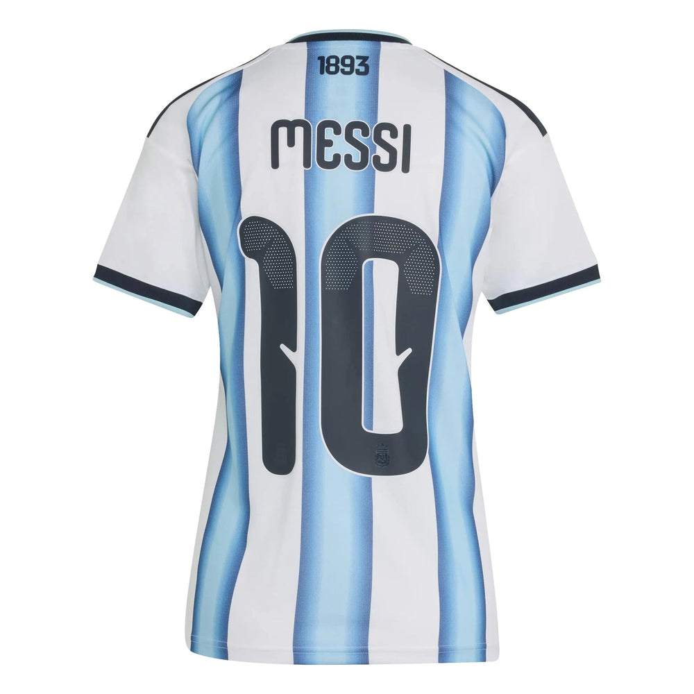 2026 Argentina Women's Stadium Home Messi #10 Soccer Jersey Adidas