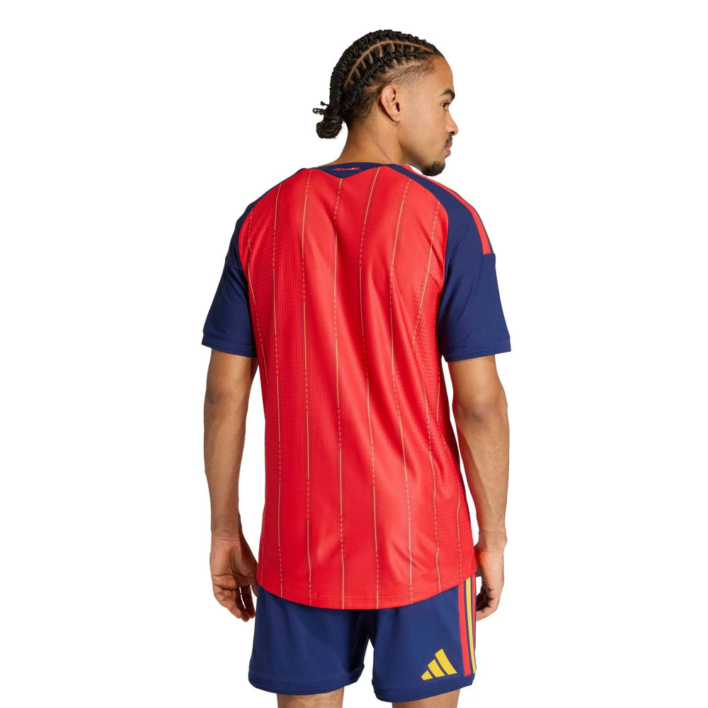 2026 Spain Men's Authentic Home Soccer Jersey Adidas