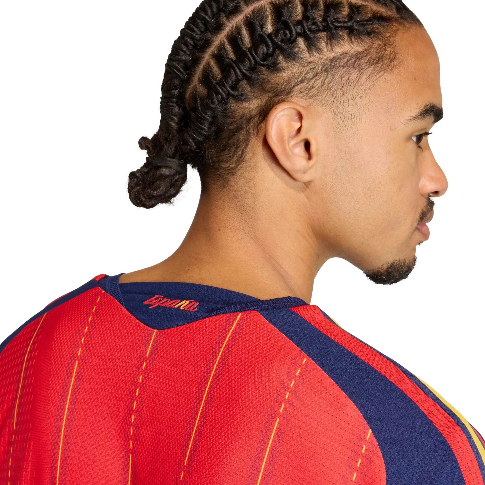 2026 Spain Men's Authentic Home Soccer Jersey Adidas