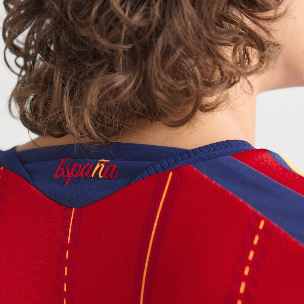 2026 Spain Men's Authentic Home Soccer Jersey Adidas