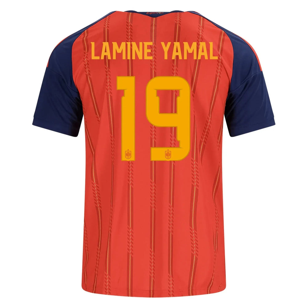 2026 Spain Youth Stadium Home Soccer Jersey Adidas