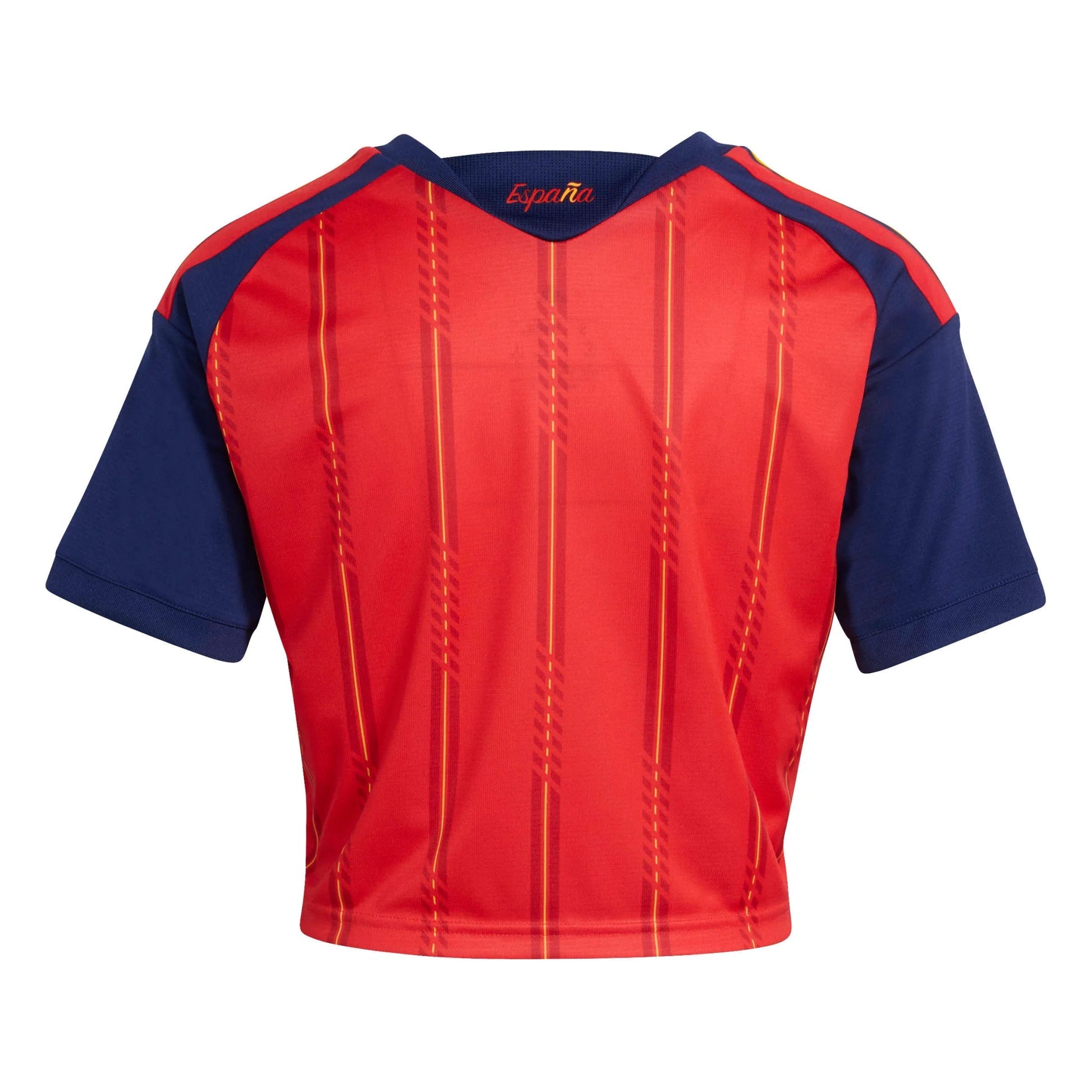2026 Spain Women's Stadium Home Cropped Soccer Jersey Adidas