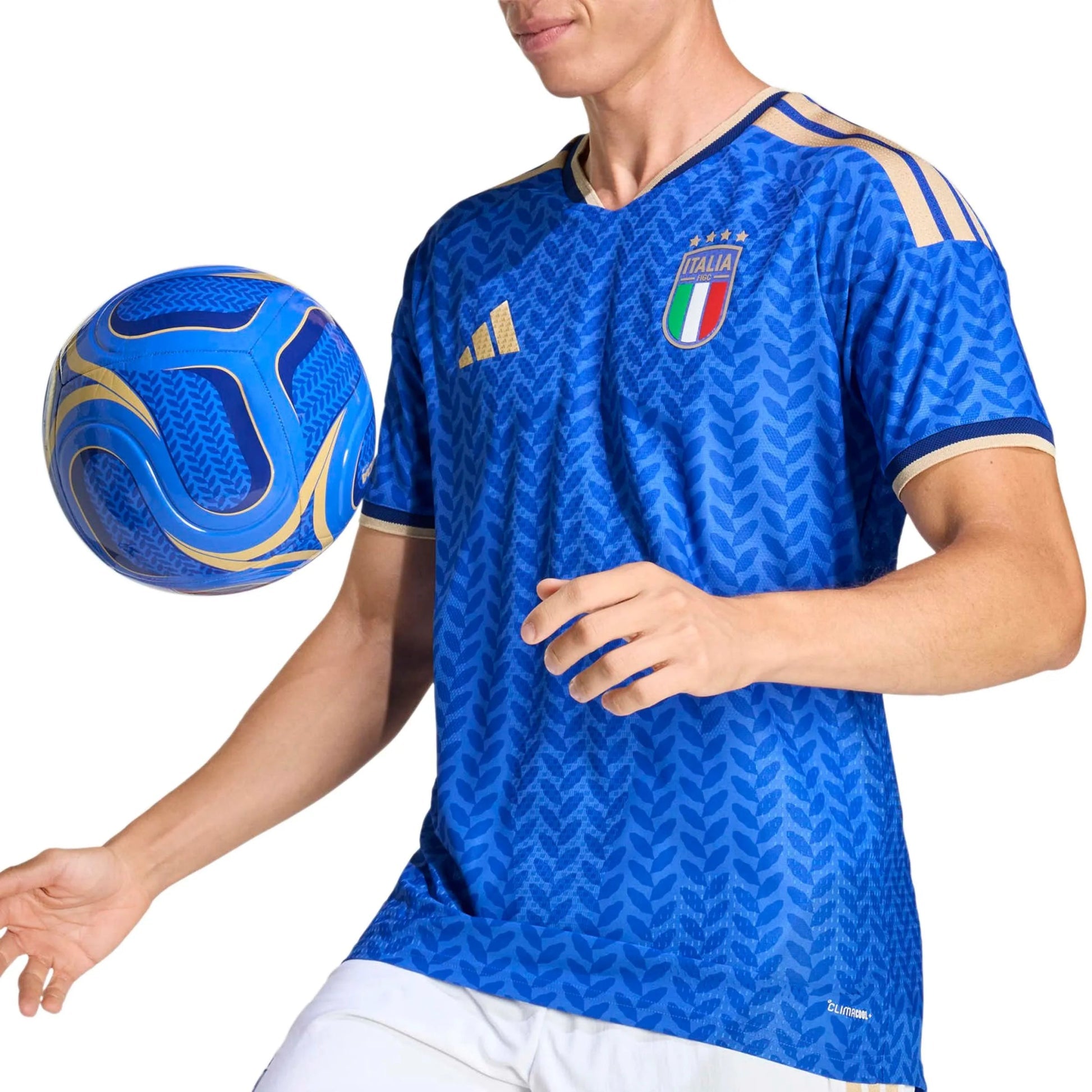2026 Italy Men's Authentic Home Soccer Jersey Adidas