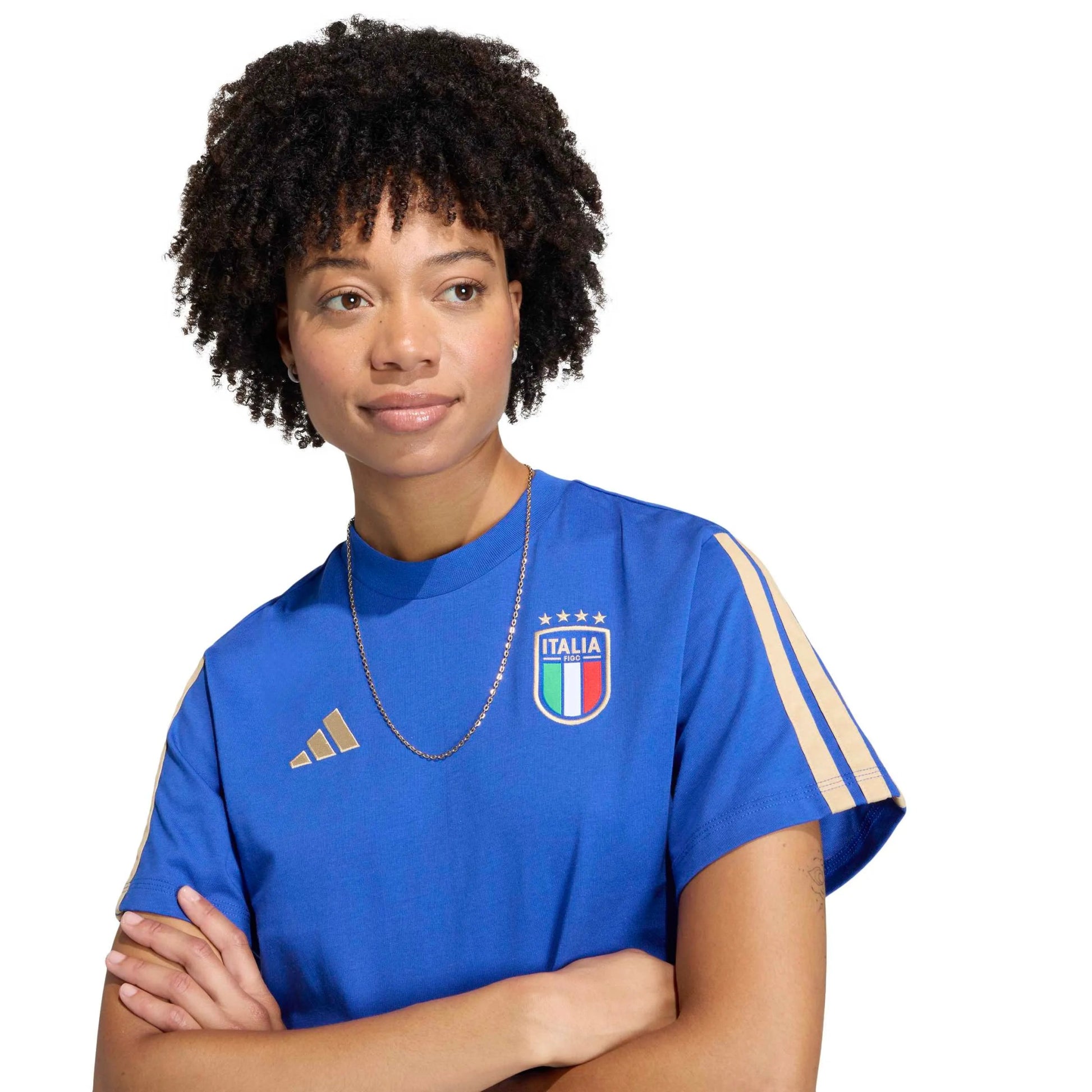 2026 Italy Women's DNA Tee Adidas