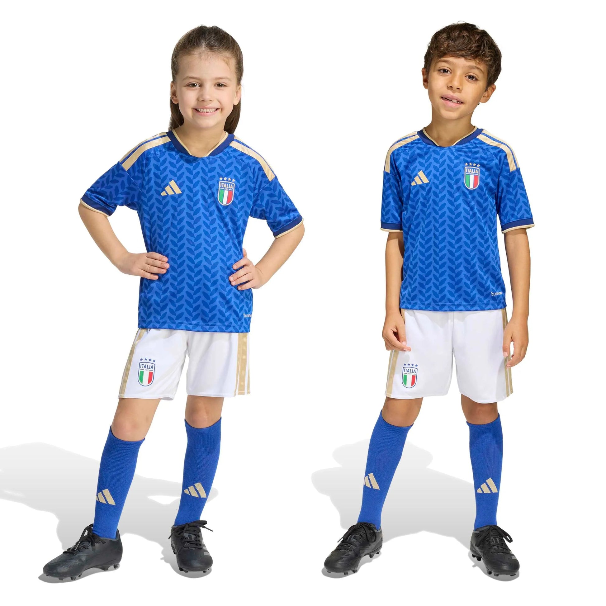 2026 Italy Kid's Home Mini Kit Adidas