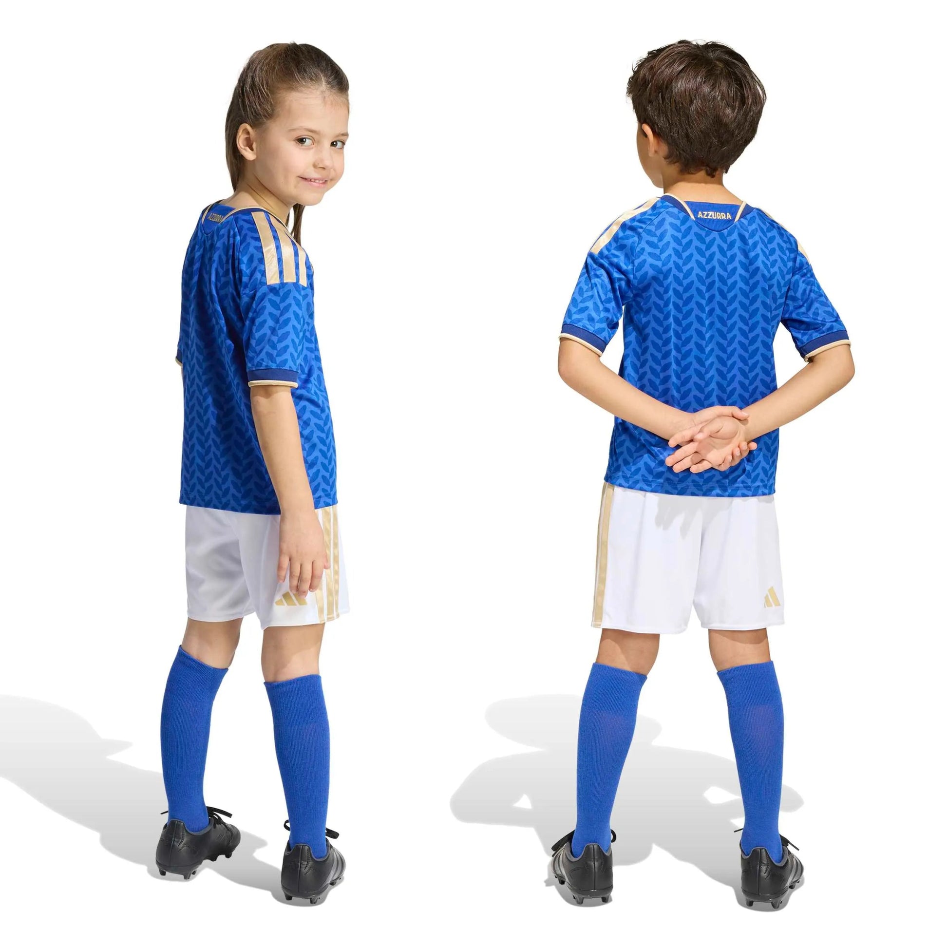 2026 Italy Kid's Home Mini Kit Adidas