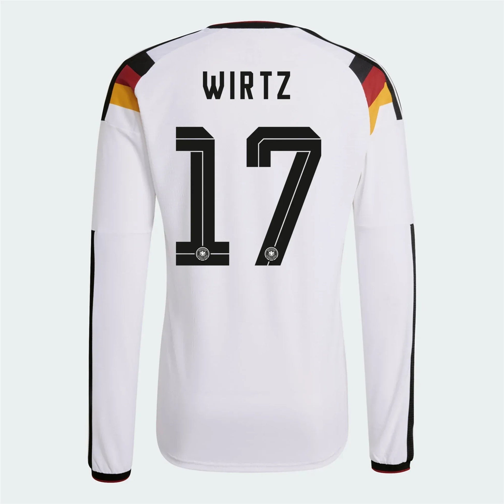 2026 Germany Men's Authentic Home Long-Sleeve Soccer Jersey Adidas