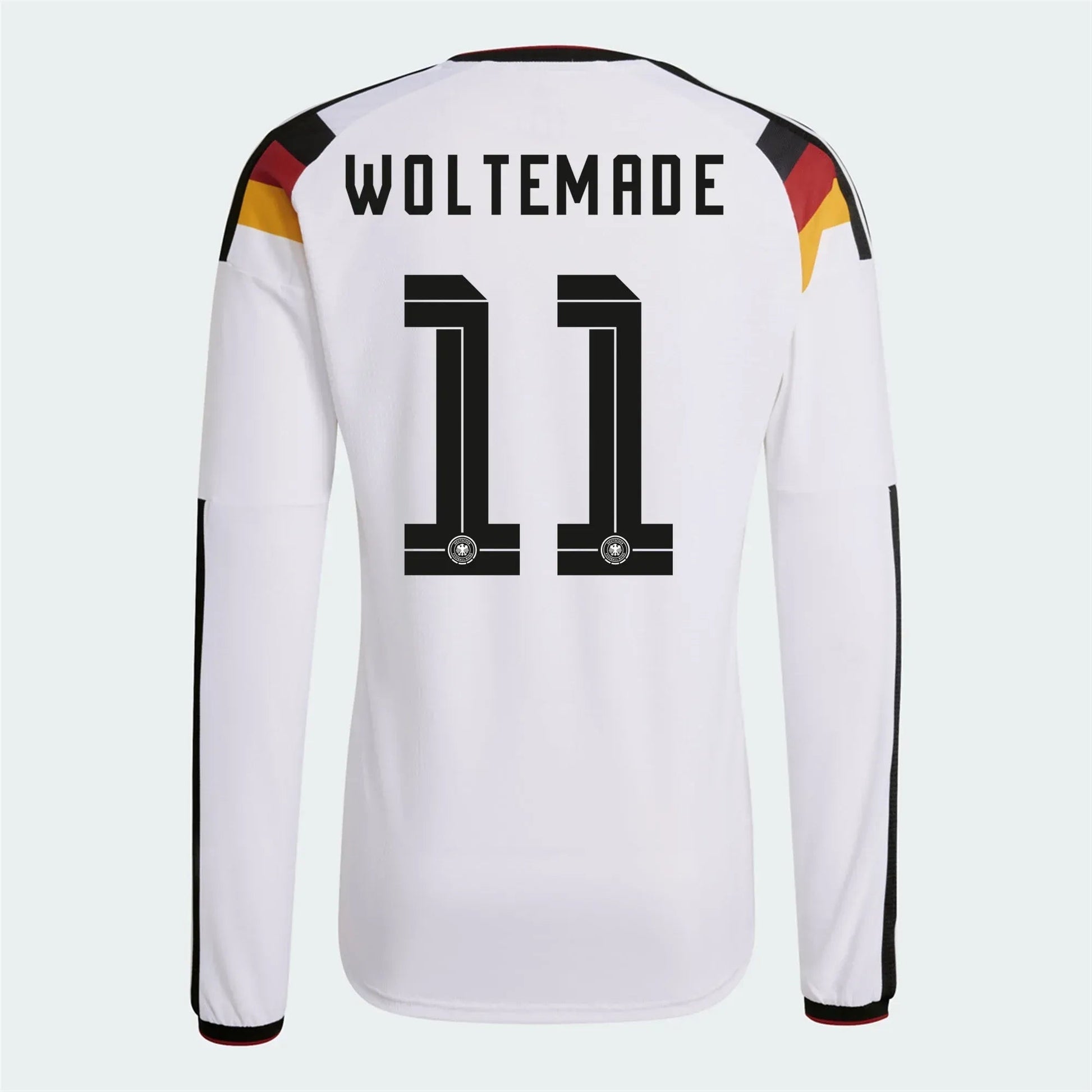 2026 Germany Men's Authentic Home Long-Sleeve Soccer Jersey Adidas