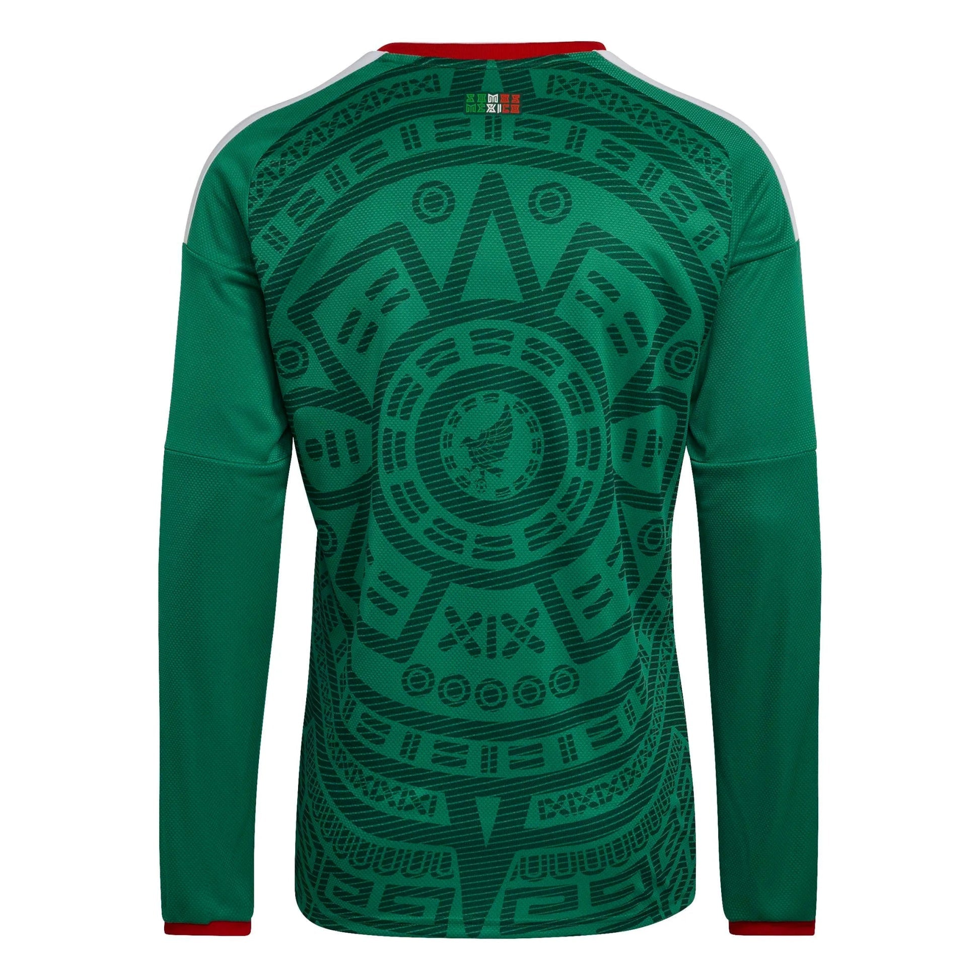 2026 Mexico Men's Stadium Home Long-Sleeve Soccer Jersey Adidas