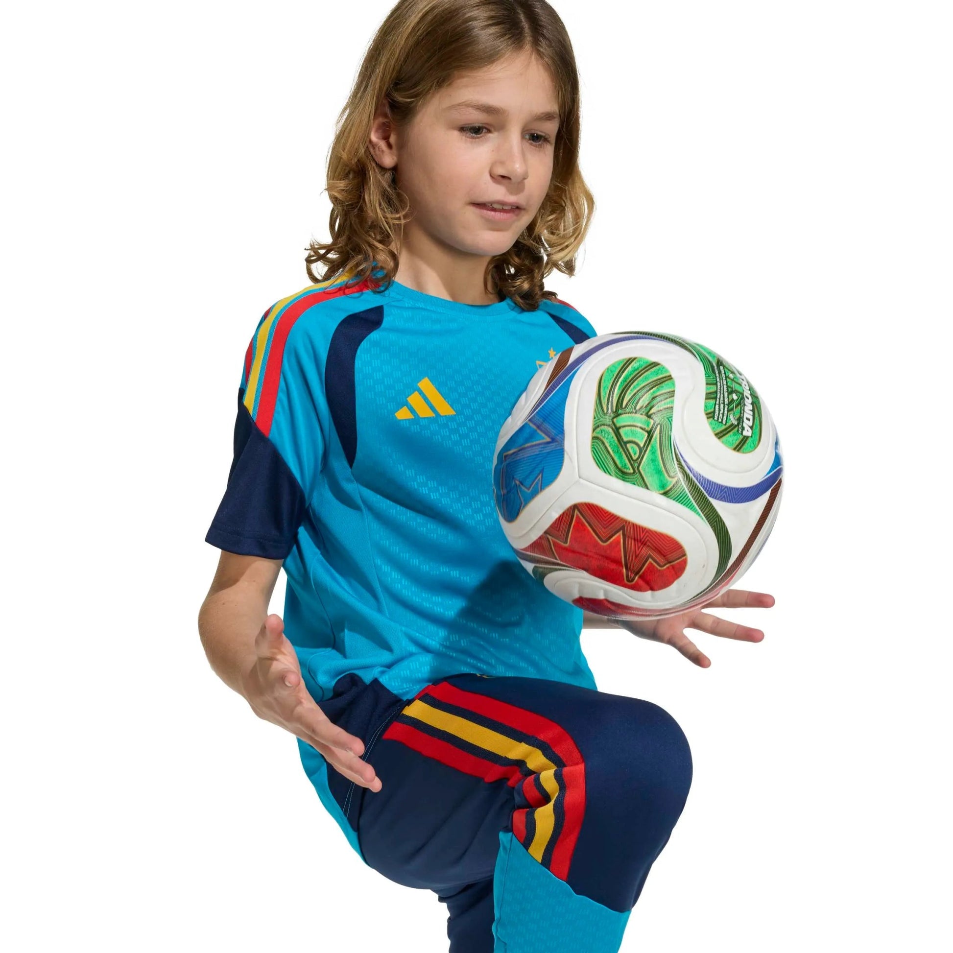 2026 Spain Youth Tiro Training Soccer Jersey Adidas