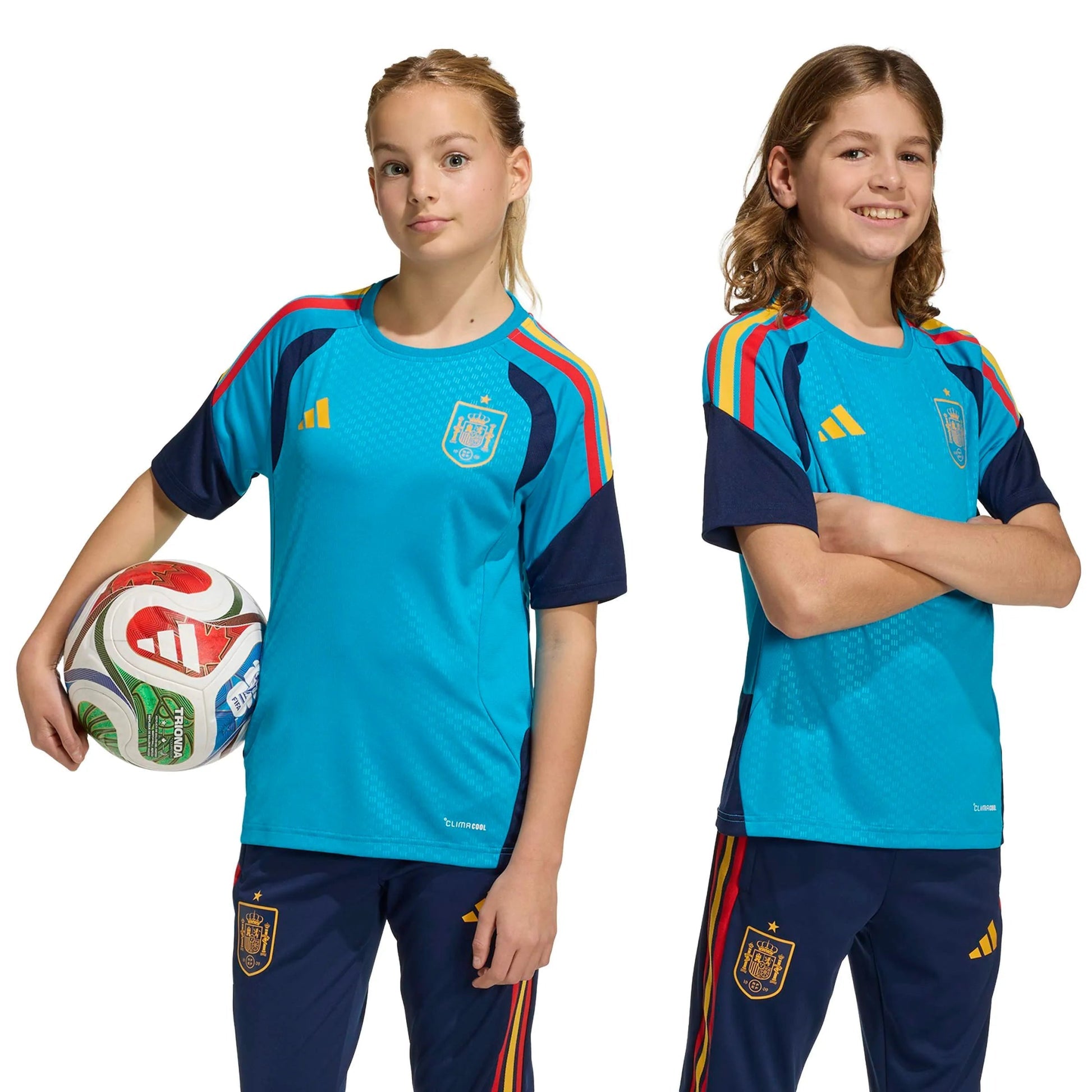 2026 Spain Youth Tiro Training Soccer Jersey Adidas