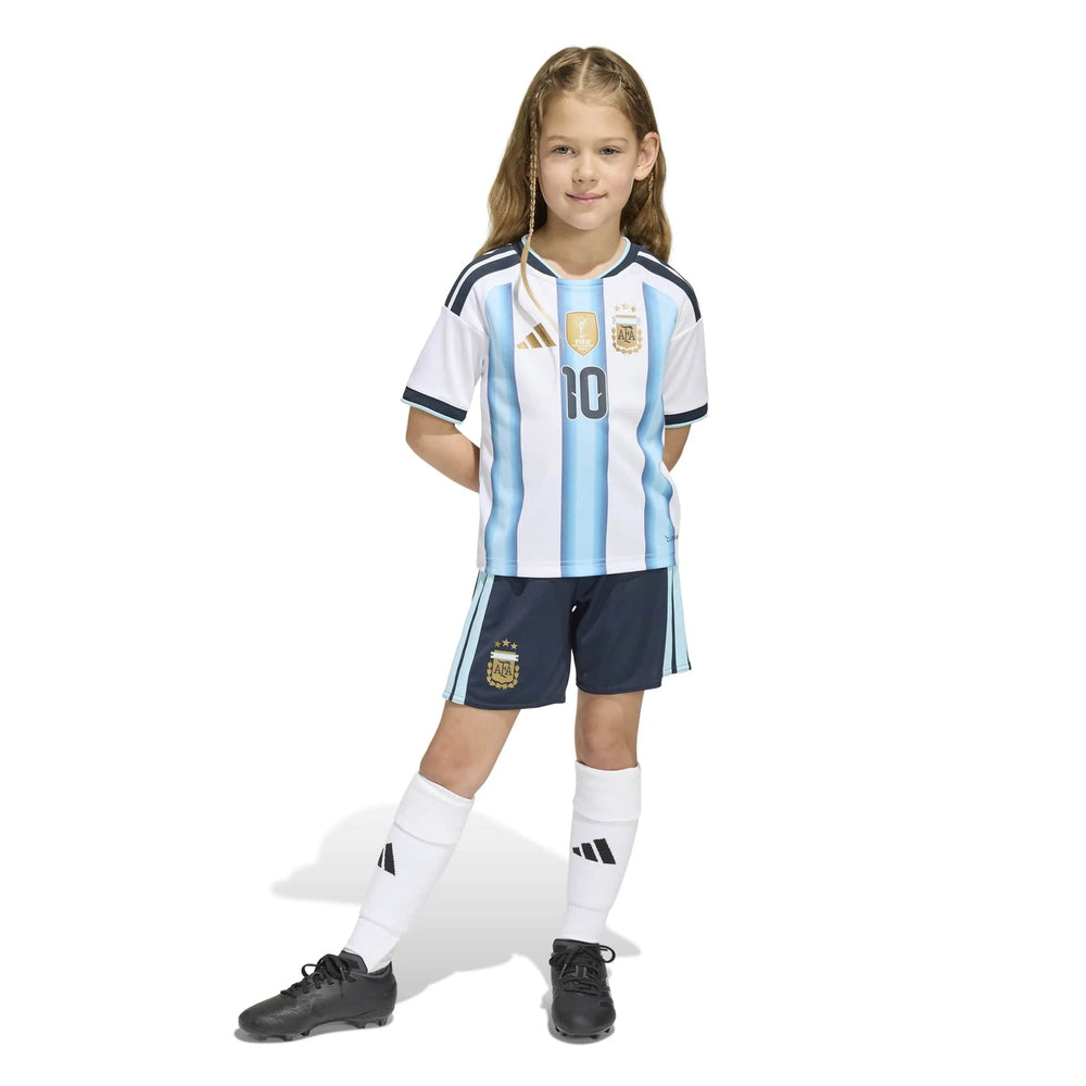 2026 Argentina Kid's Home Messi #10 Mini Kit Adidas