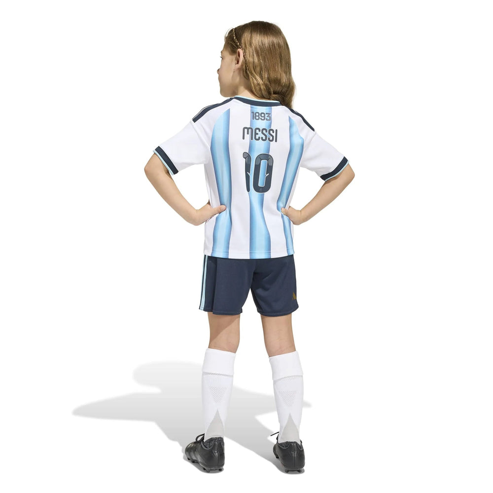 2026 Argentina Kid's Home Messi #10 Mini Kit Adidas