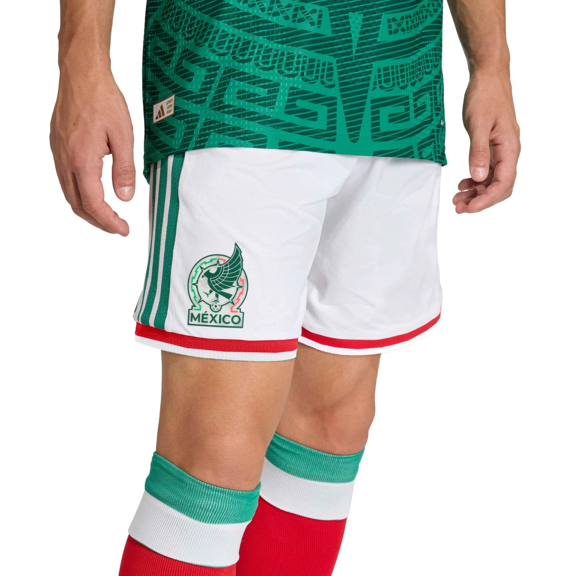 2026 Mexico Men's Authentic Home Shorts Adidas