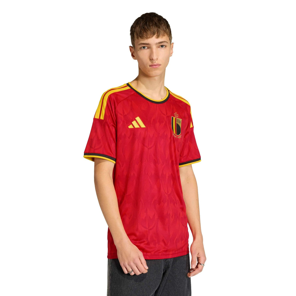 2026 Belgium Men's Stadium Home Soccer Jersey Adidas
