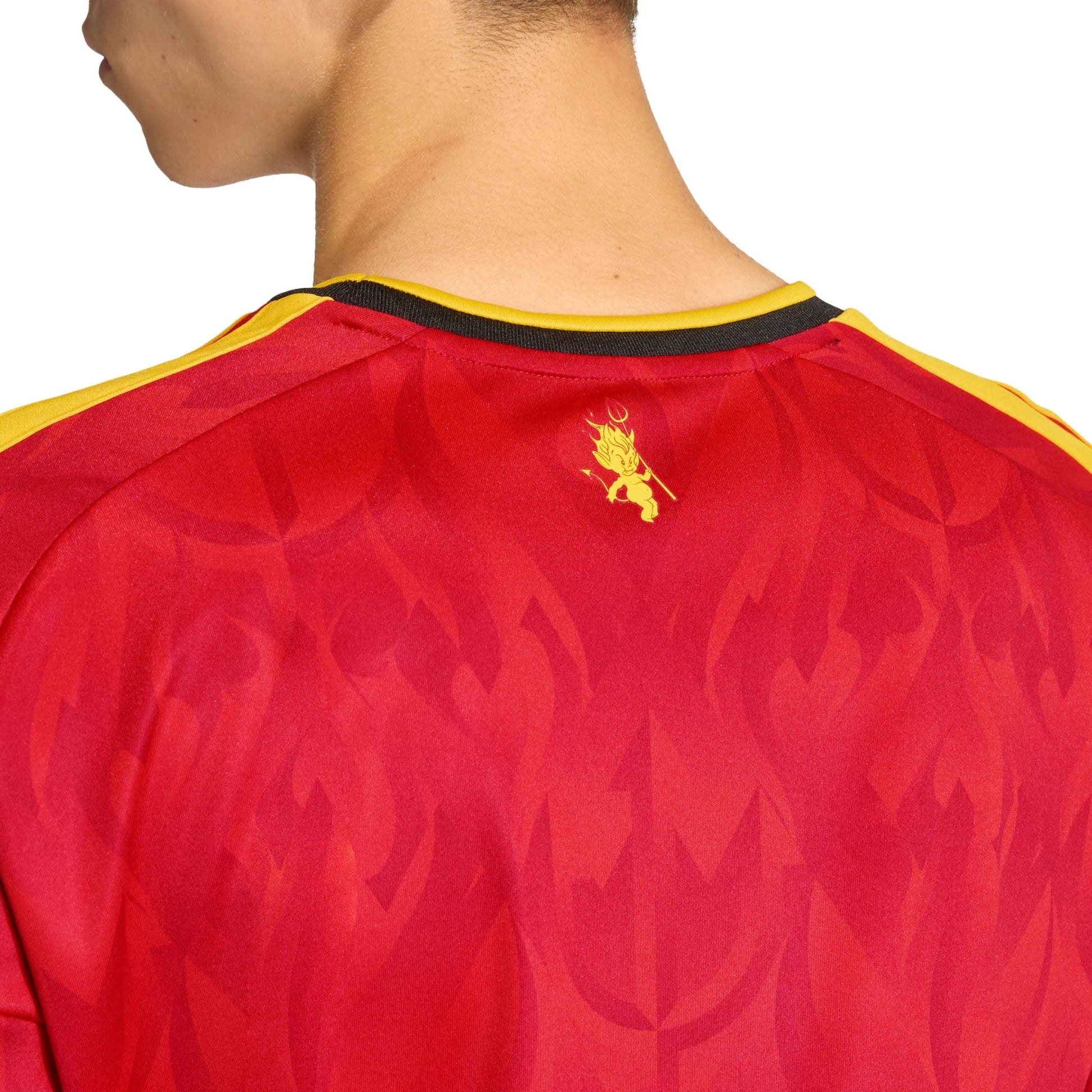 2026 Belgium Men's Stadium Home Soccer Jersey Adidas