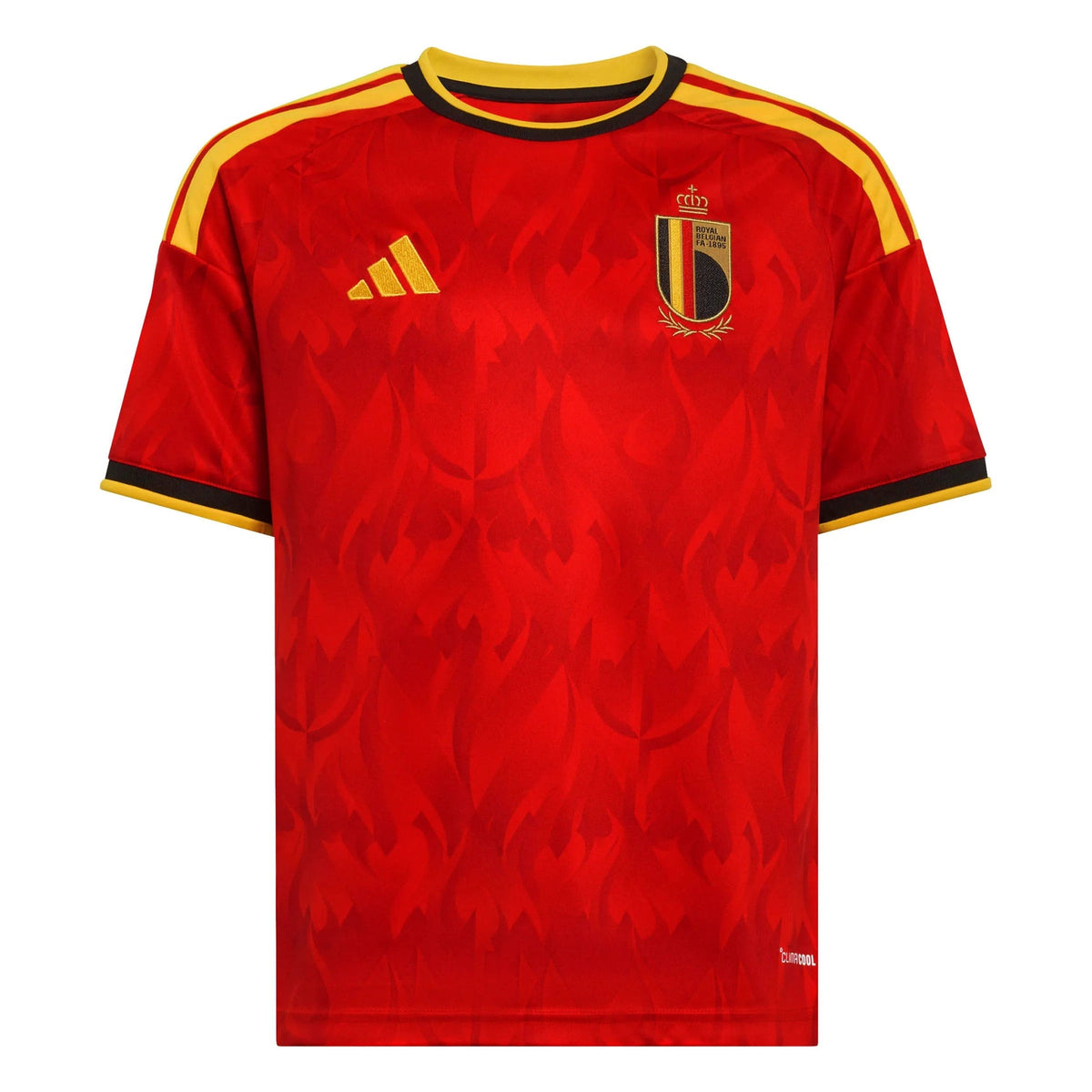 2026 Belgium Youth Stadium Home Soccer Jersey Adidas