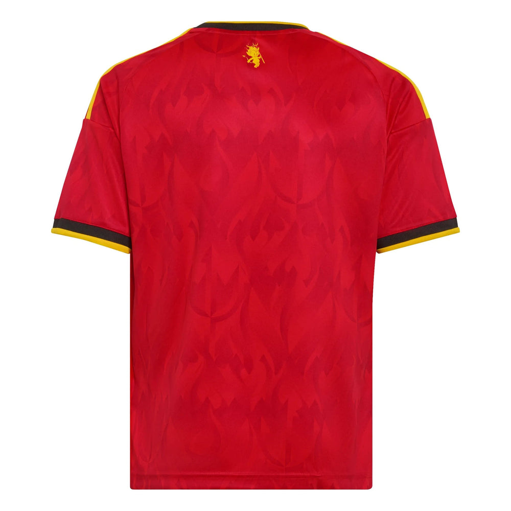 2026 Belgium Youth Stadium Home Soccer Jersey Adidas