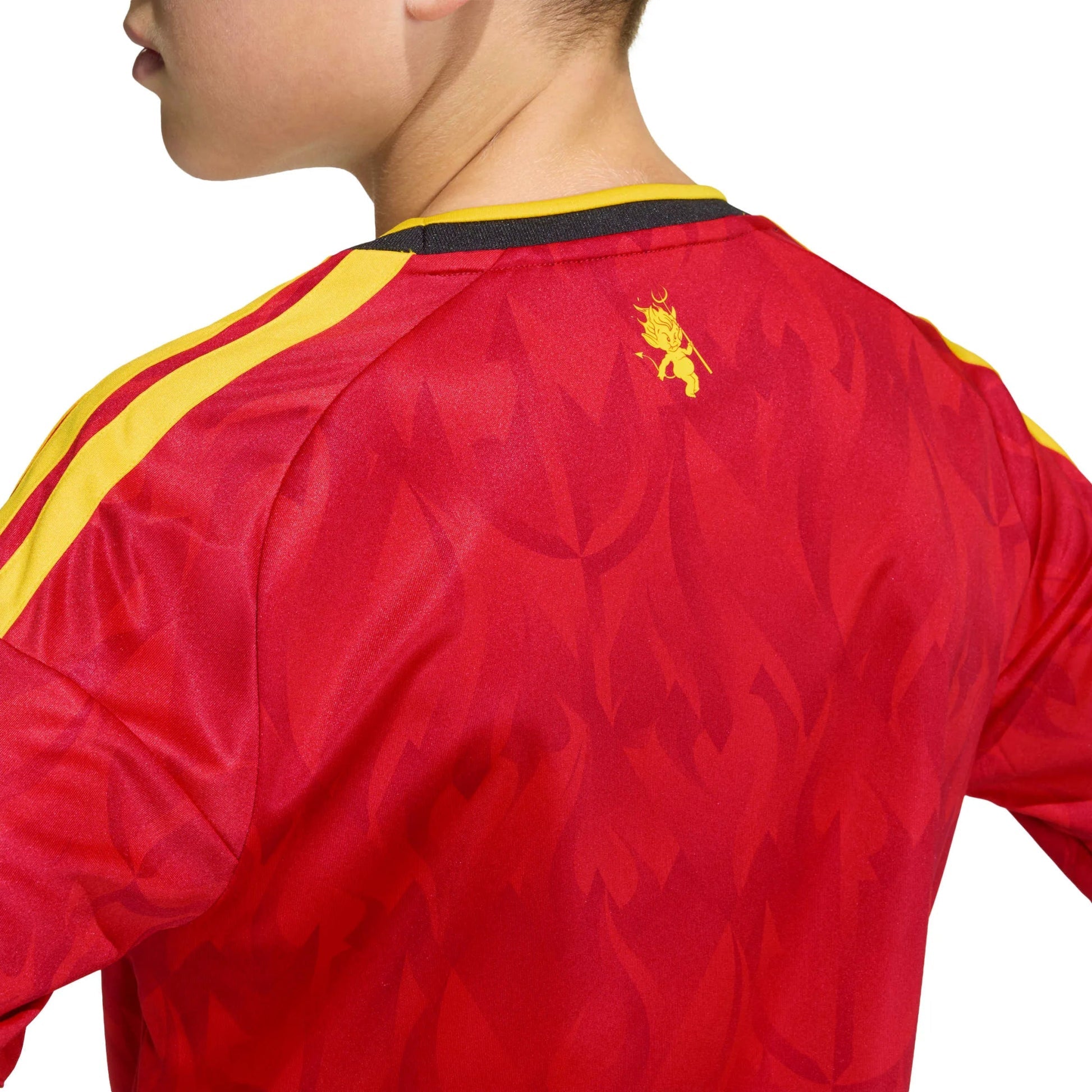 2026 Belgium Youth Stadium Home Soccer Jersey Adidas