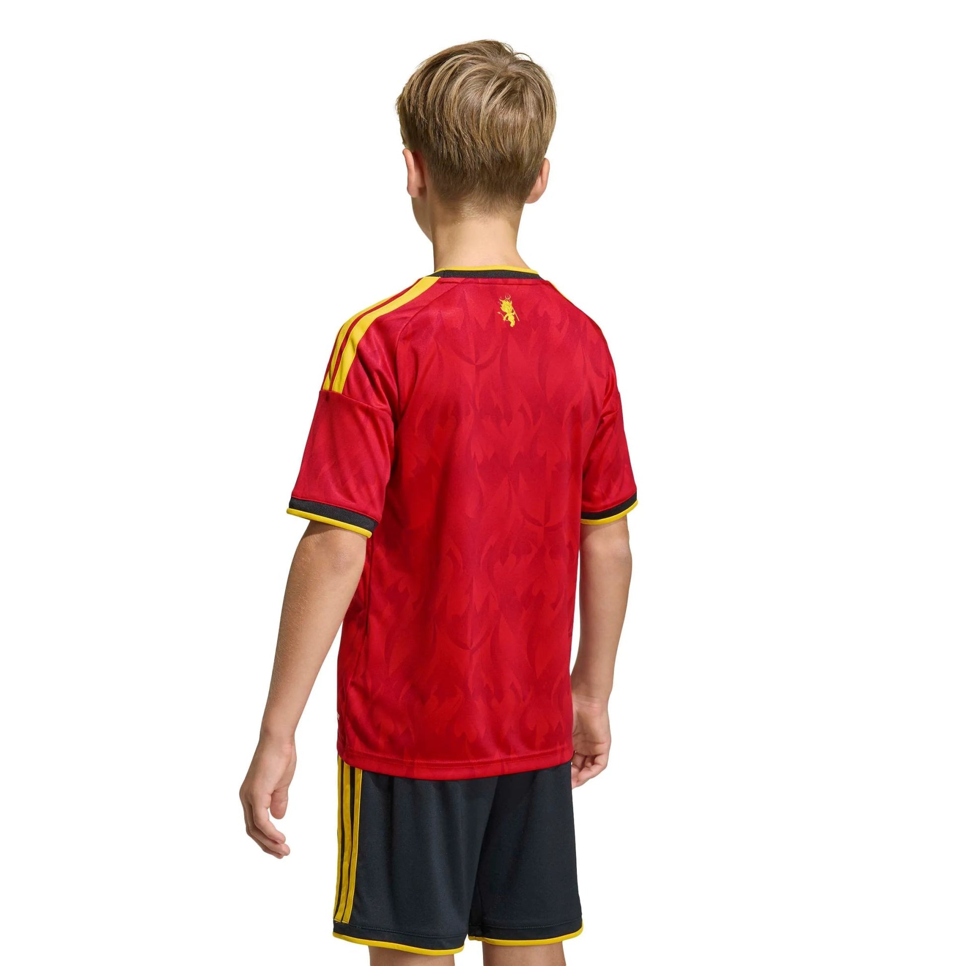 2026 Belgium Youth Stadium Home Soccer Jersey Adidas