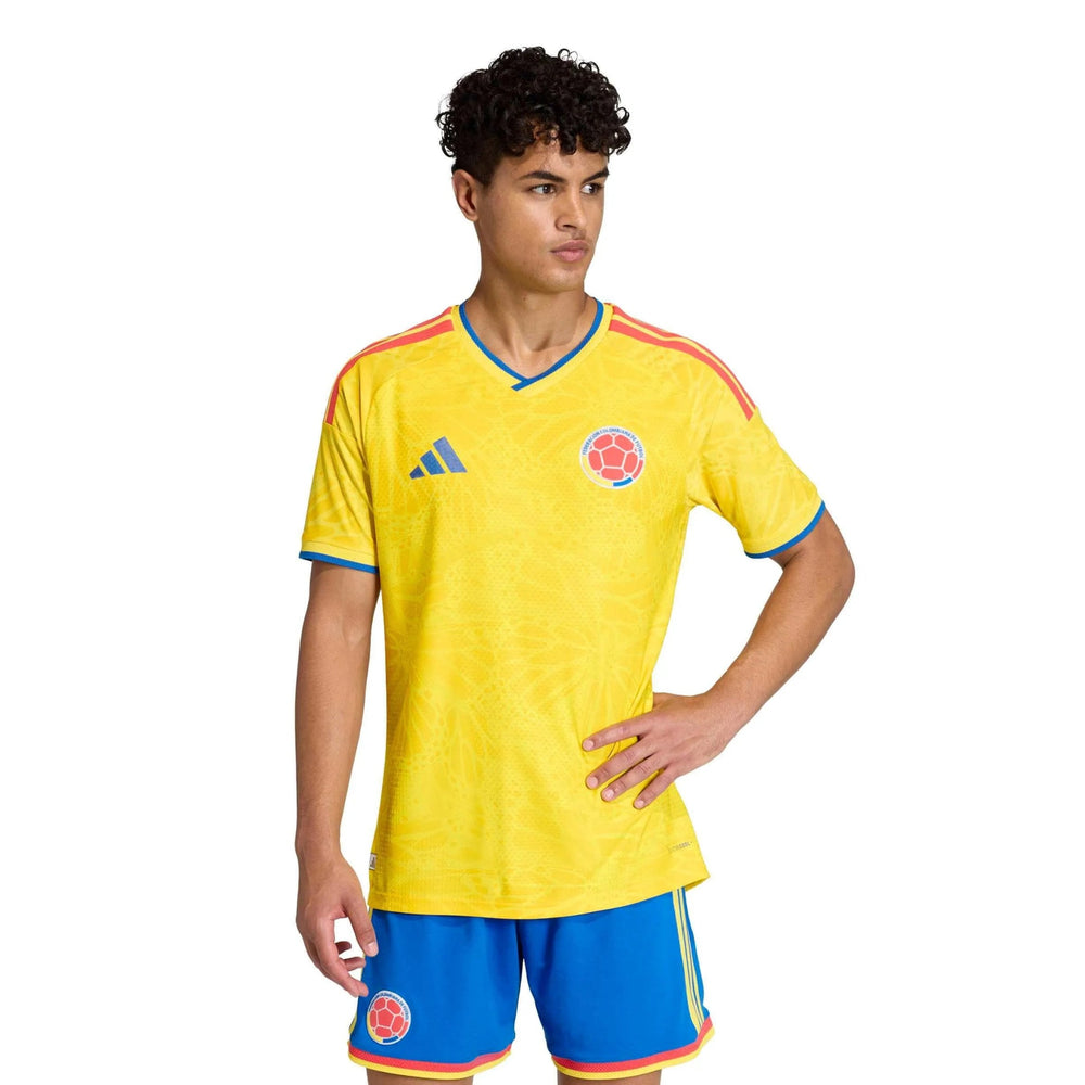 2026 Colombia Men's Authentic Home Soccer Jersey Adidas