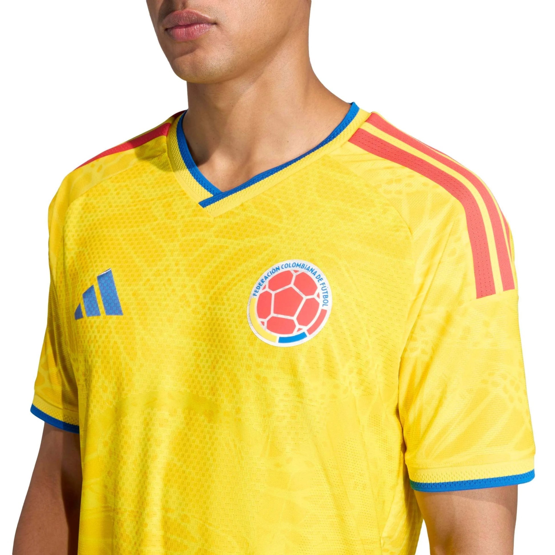 2026 Colombia Men's Authentic Home Soccer Jersey Adidas
