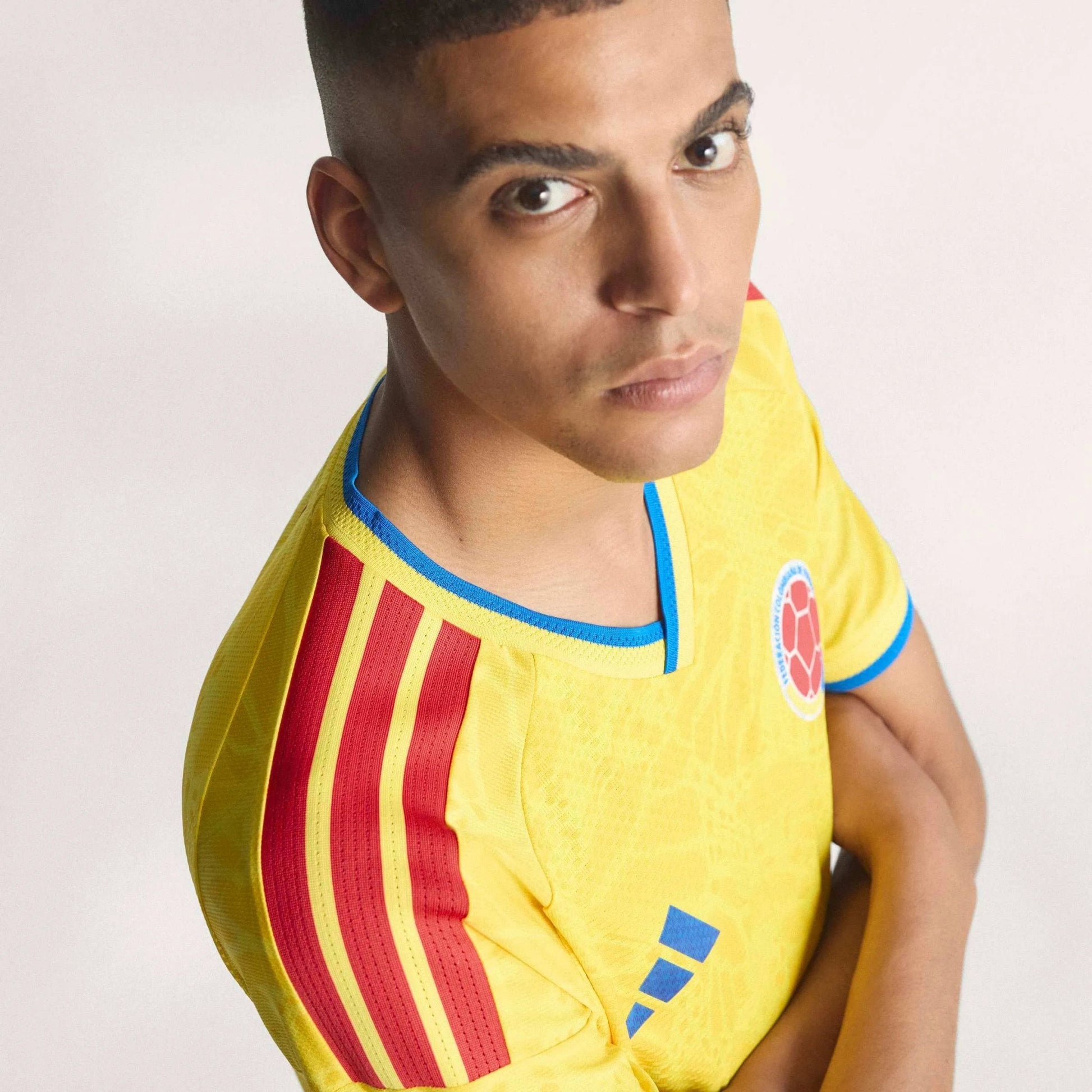 2026 Colombia Men's Authentic Home Soccer Jersey Adidas