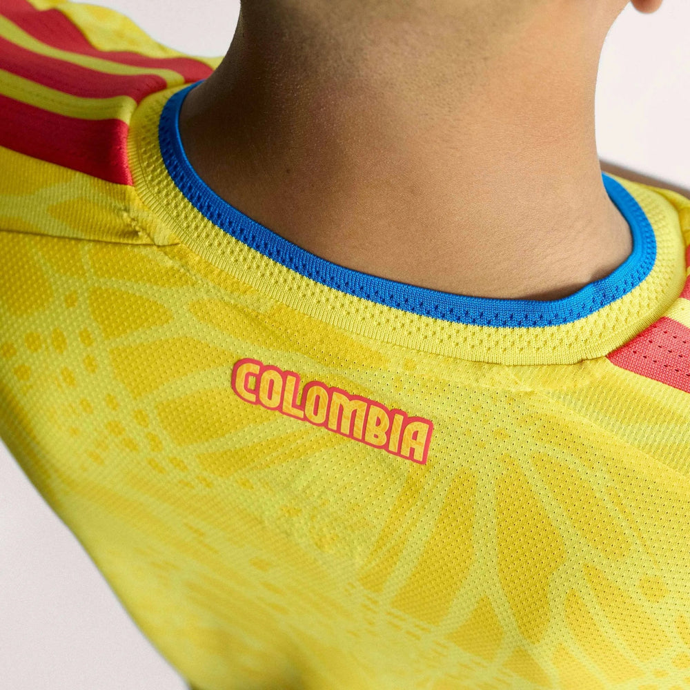 2026 Colombia Men's Authentic Home Soccer Jersey Adidas