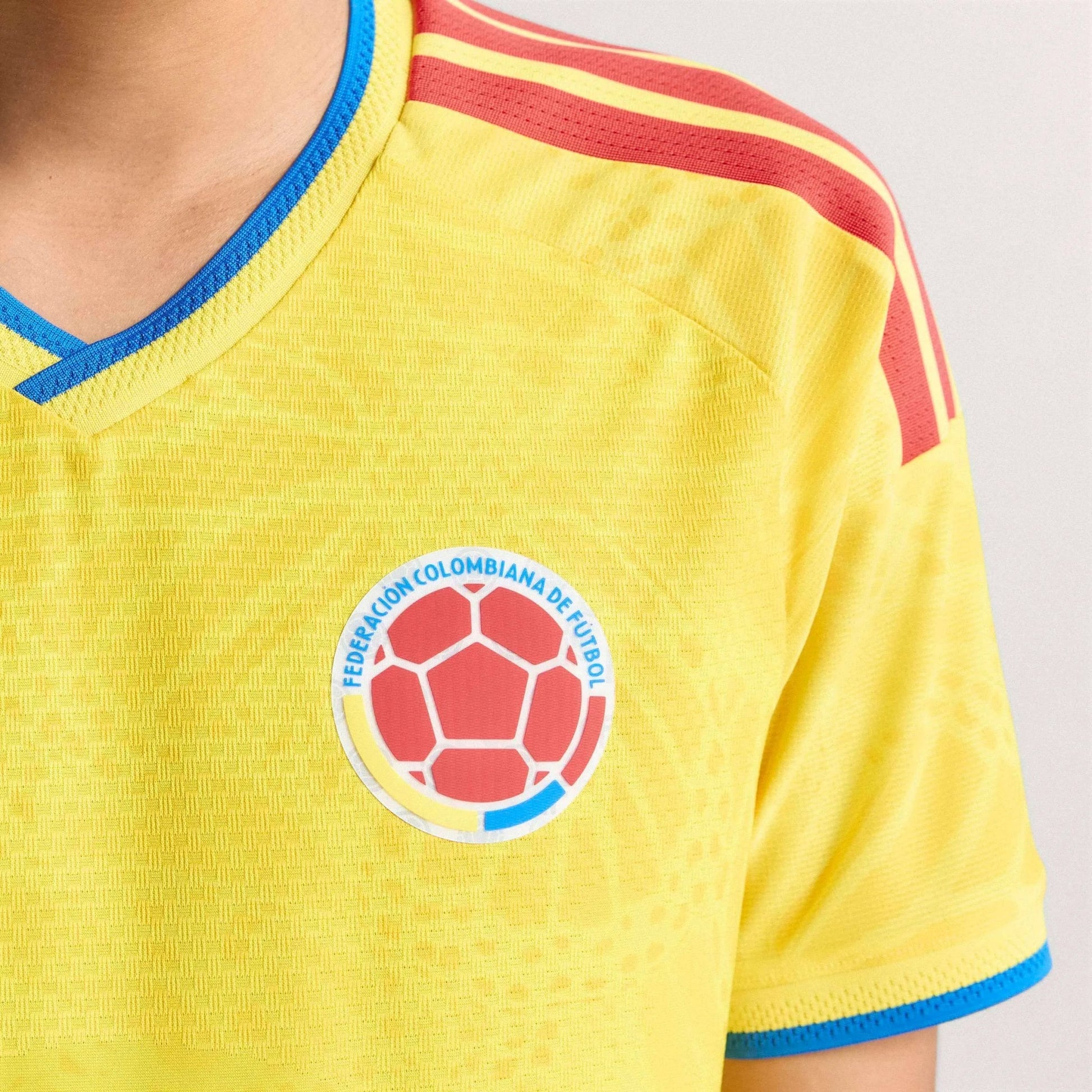 2026 Colombia Men's Authentic Home Soccer Jersey Adidas