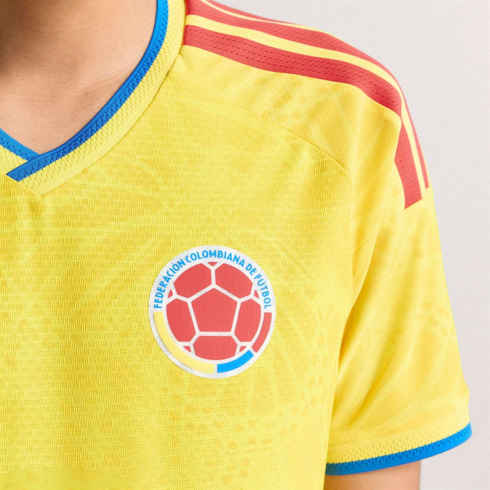 2026 Colombia Men's Authentic Home Soccer Jersey Adidas