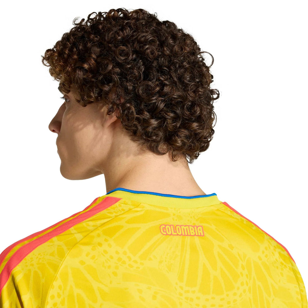 2026 Colombia Men's Stadium Home Soccer Jersey Adidas