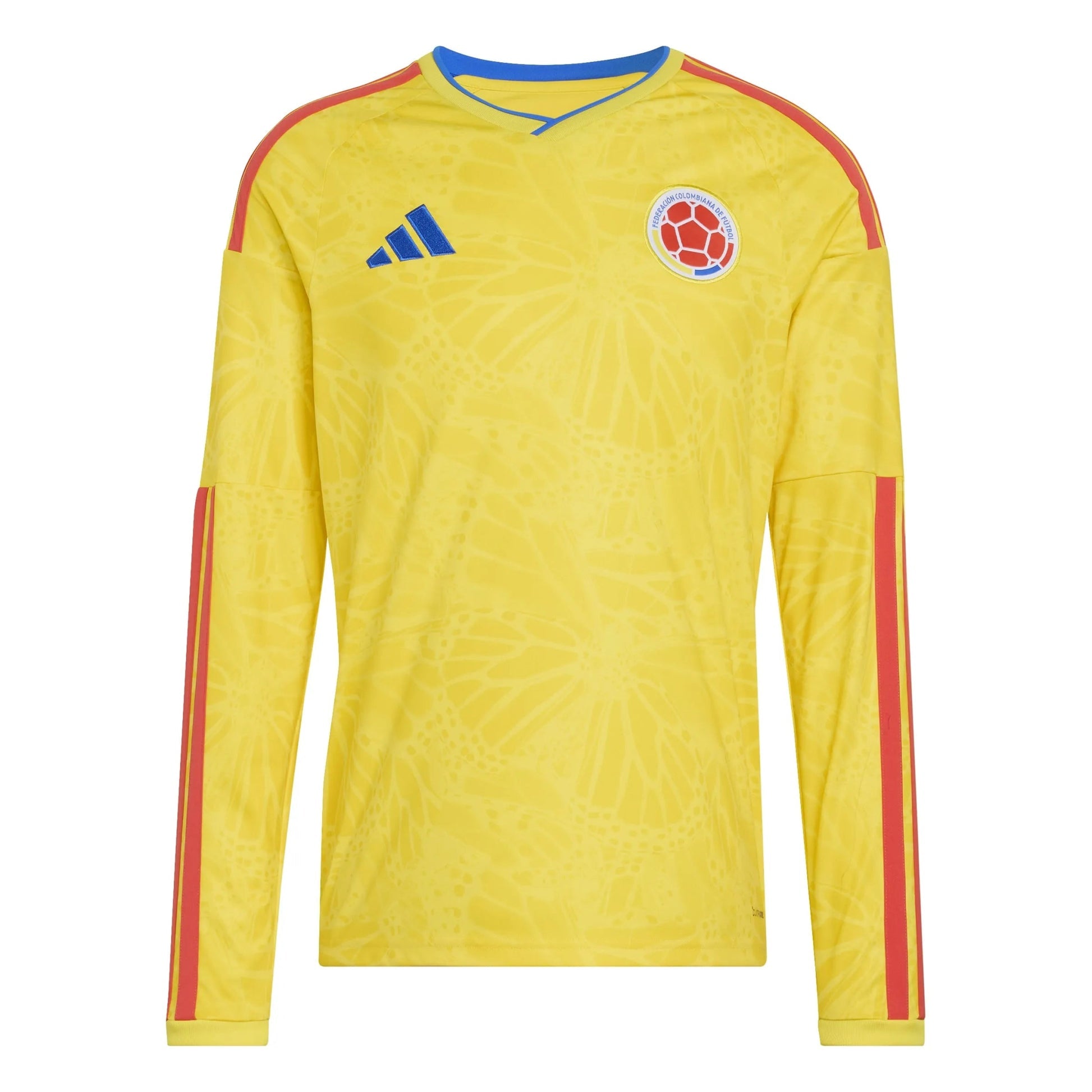 2026 Colombia Men's Stadium Home Long-Sleeve Soccer Jersey Adidas
